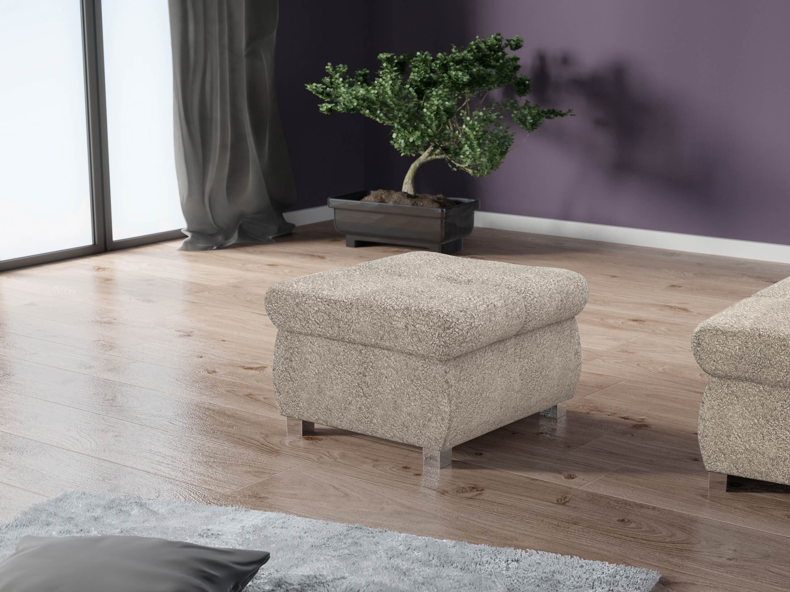 Pouf Comfivo Nitor (Coral 50)