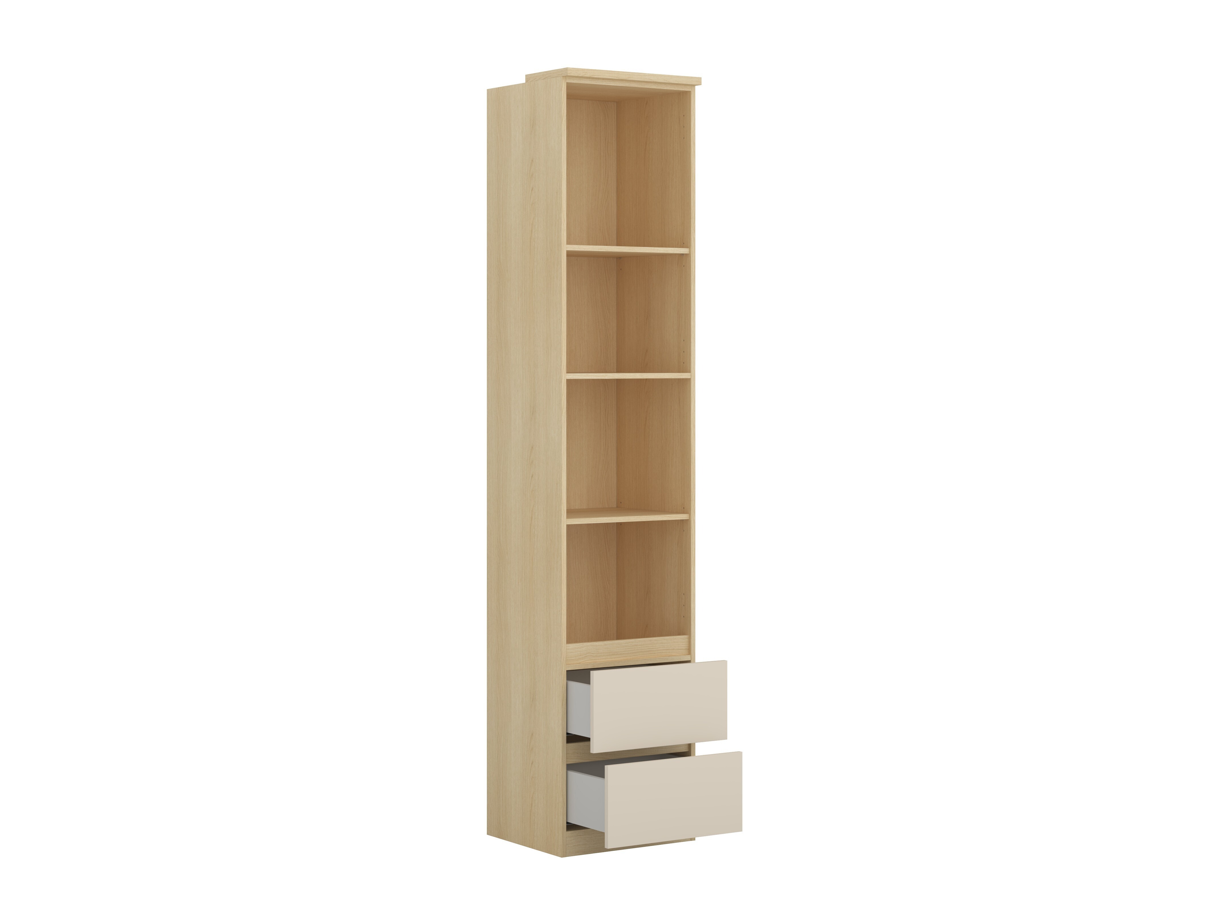 Ensemble de chambre Nolcala 124 (Chêne + Beige)