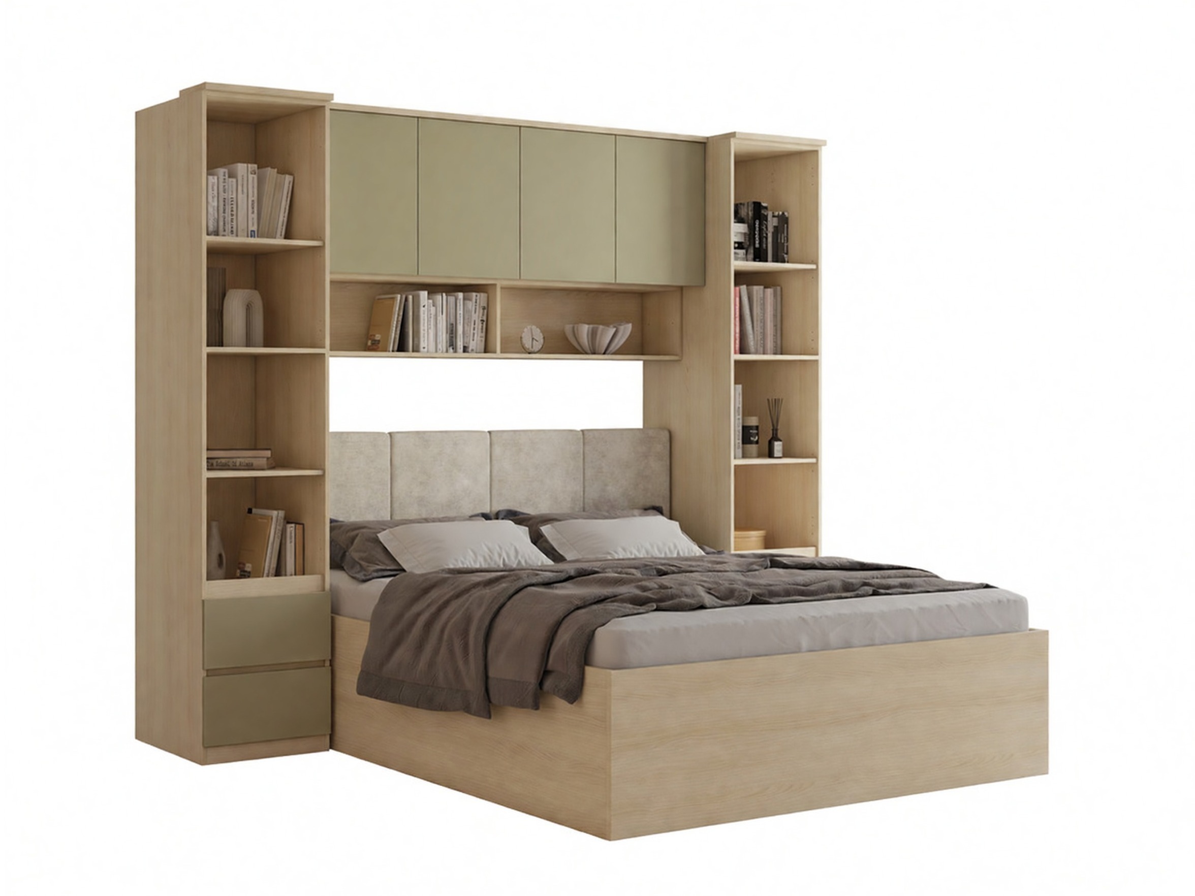 Ensemble de chambre Nolcala 124 (Chêne + Eucalyptus)