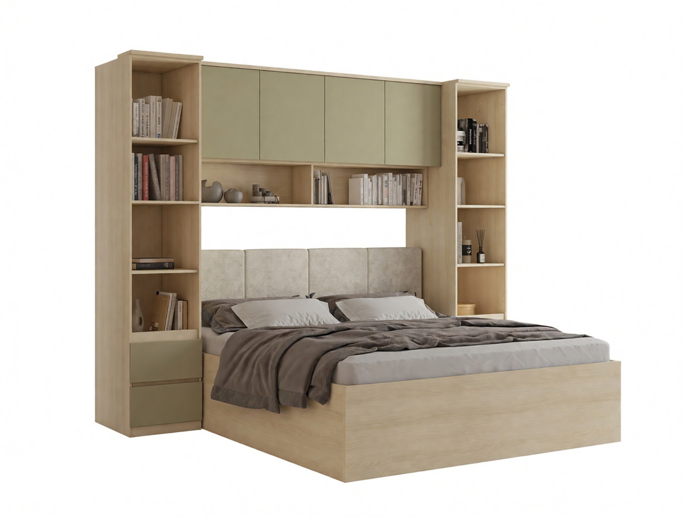 Ensemble de chambre Nolcala 124 (Chêne + Eucalyptus)