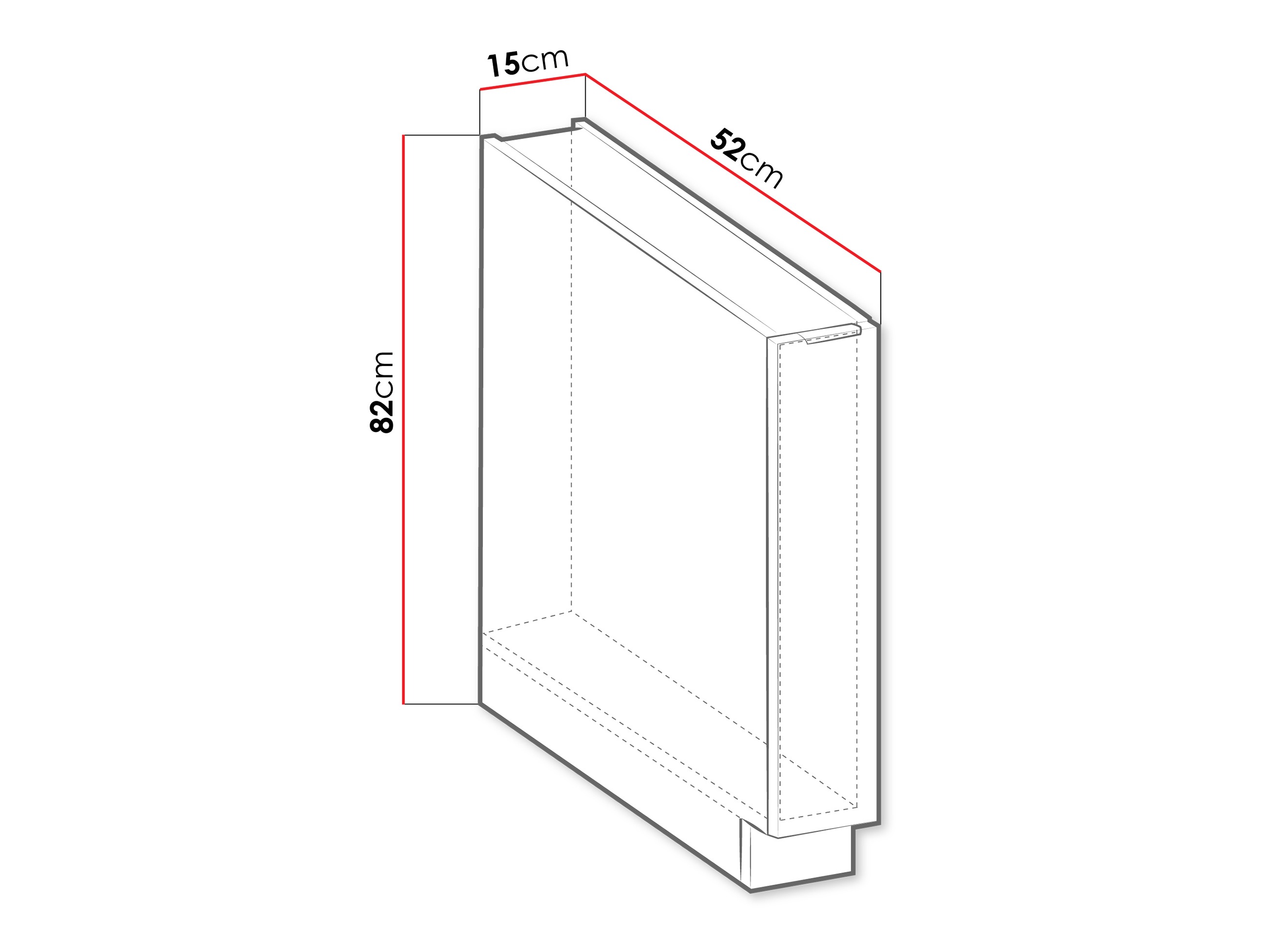 Armoire modulaire avec panier extractible Sole 101