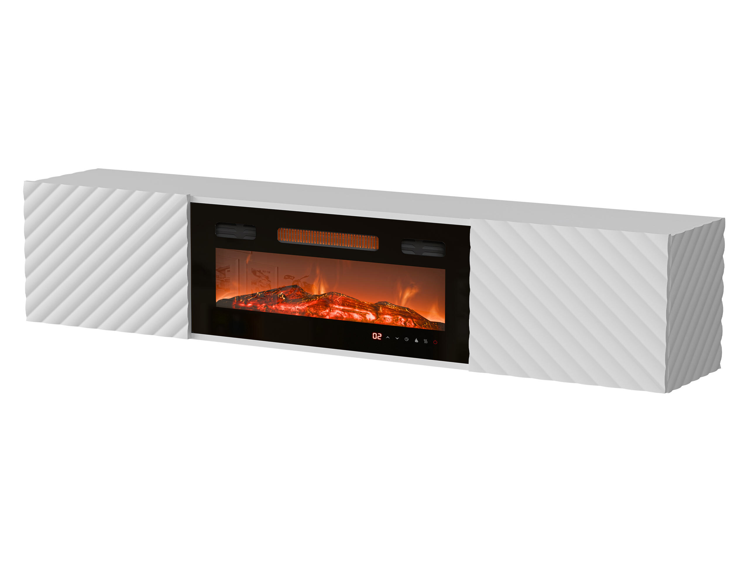 Meuble TV Charlotte 207 (Blanc)