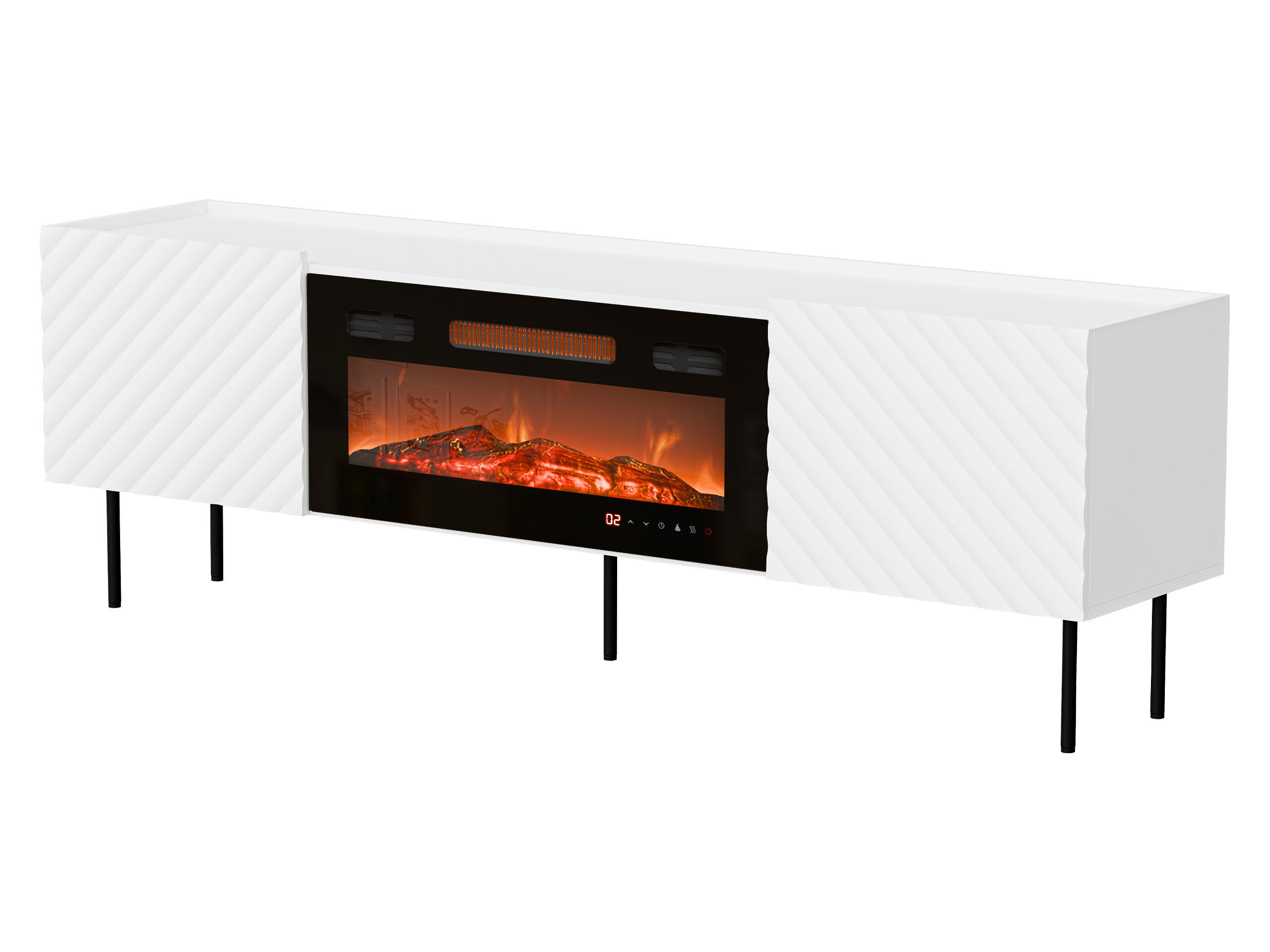 Meuble TV Sillen III (Blanc)