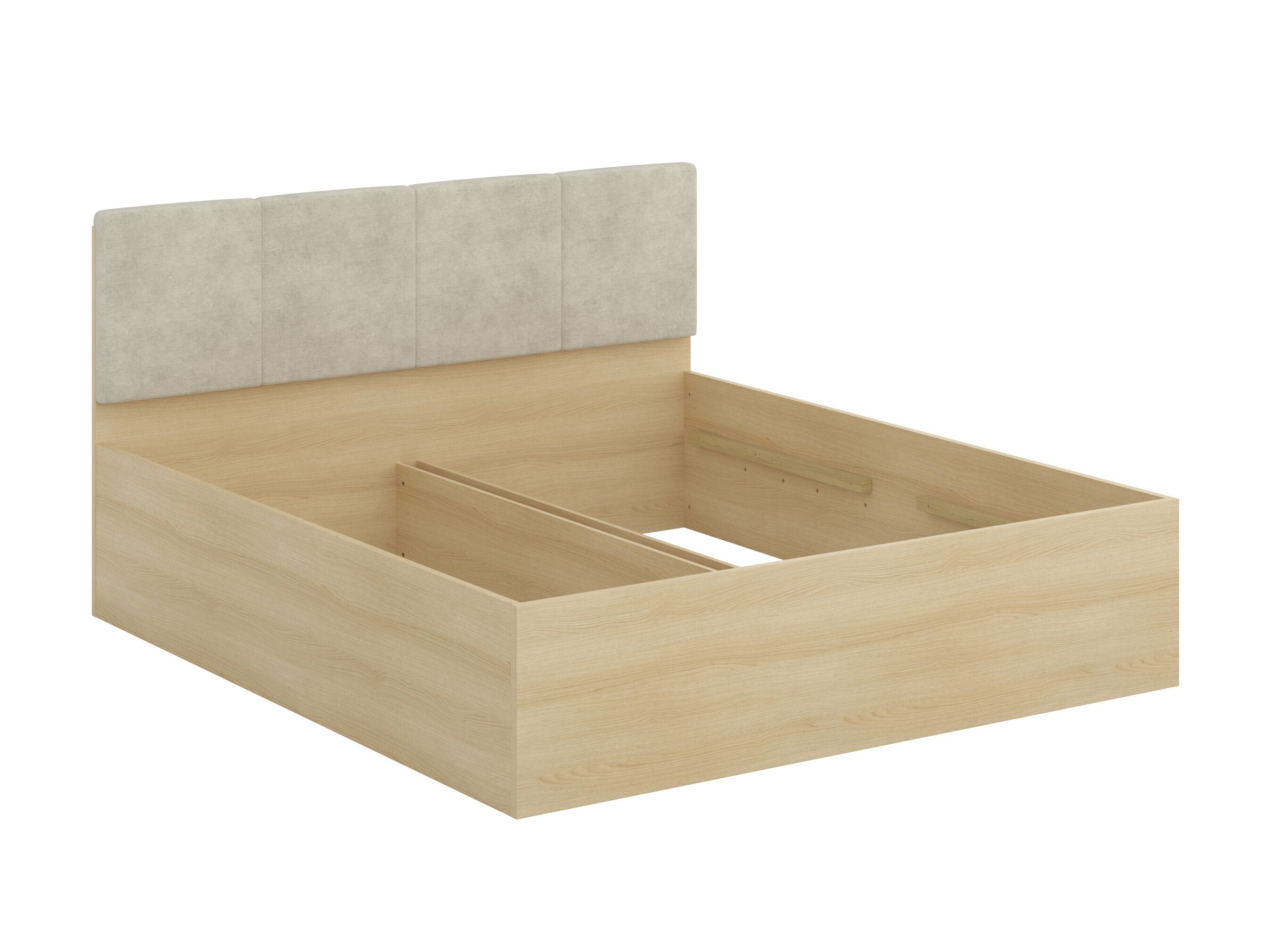 Ensemble de chambre Nolcala 125 (Chêne + Beige)
