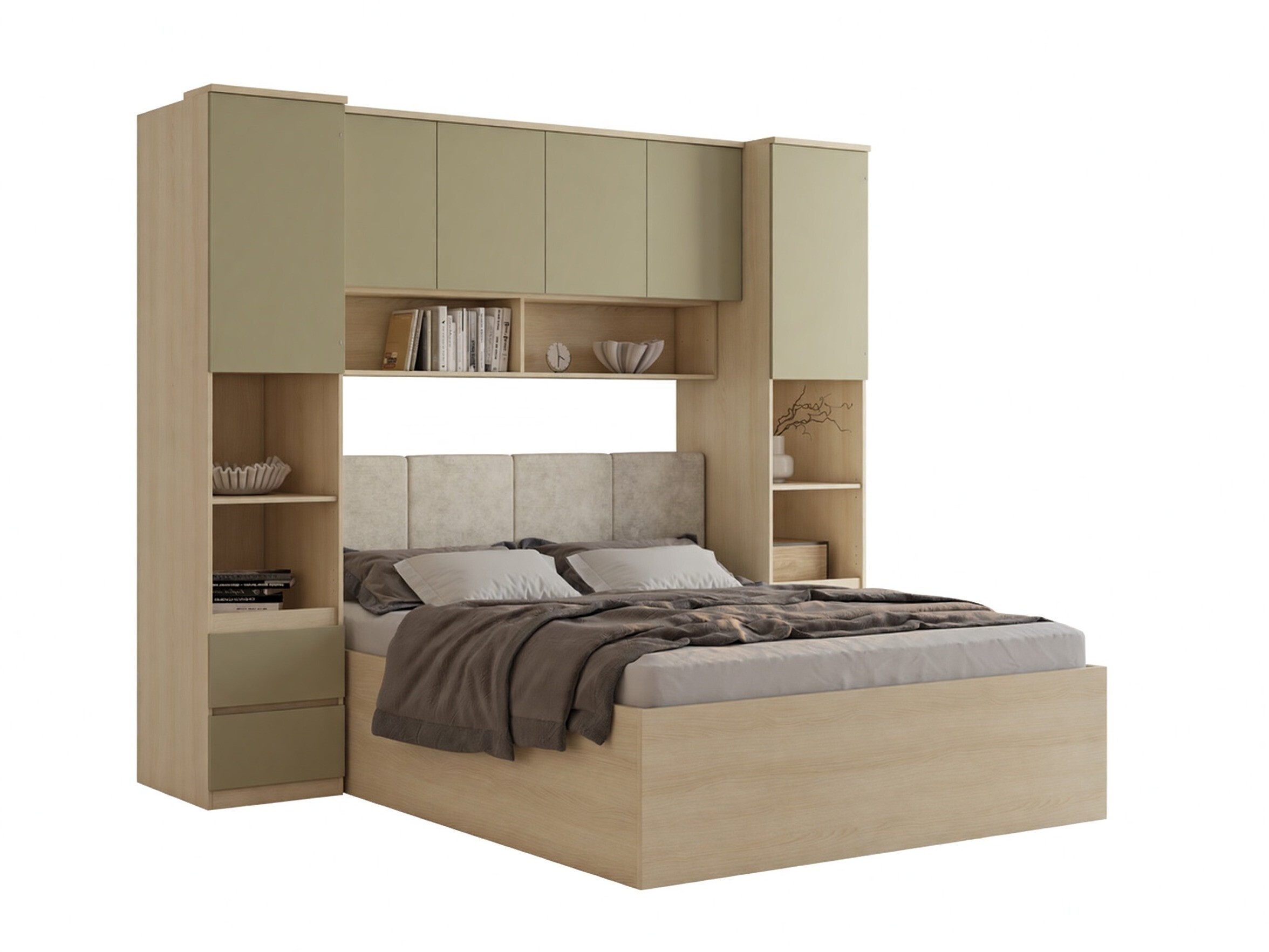 Ensemble de chambre Nolcala 126 (Chêne + Eucalyptus)
