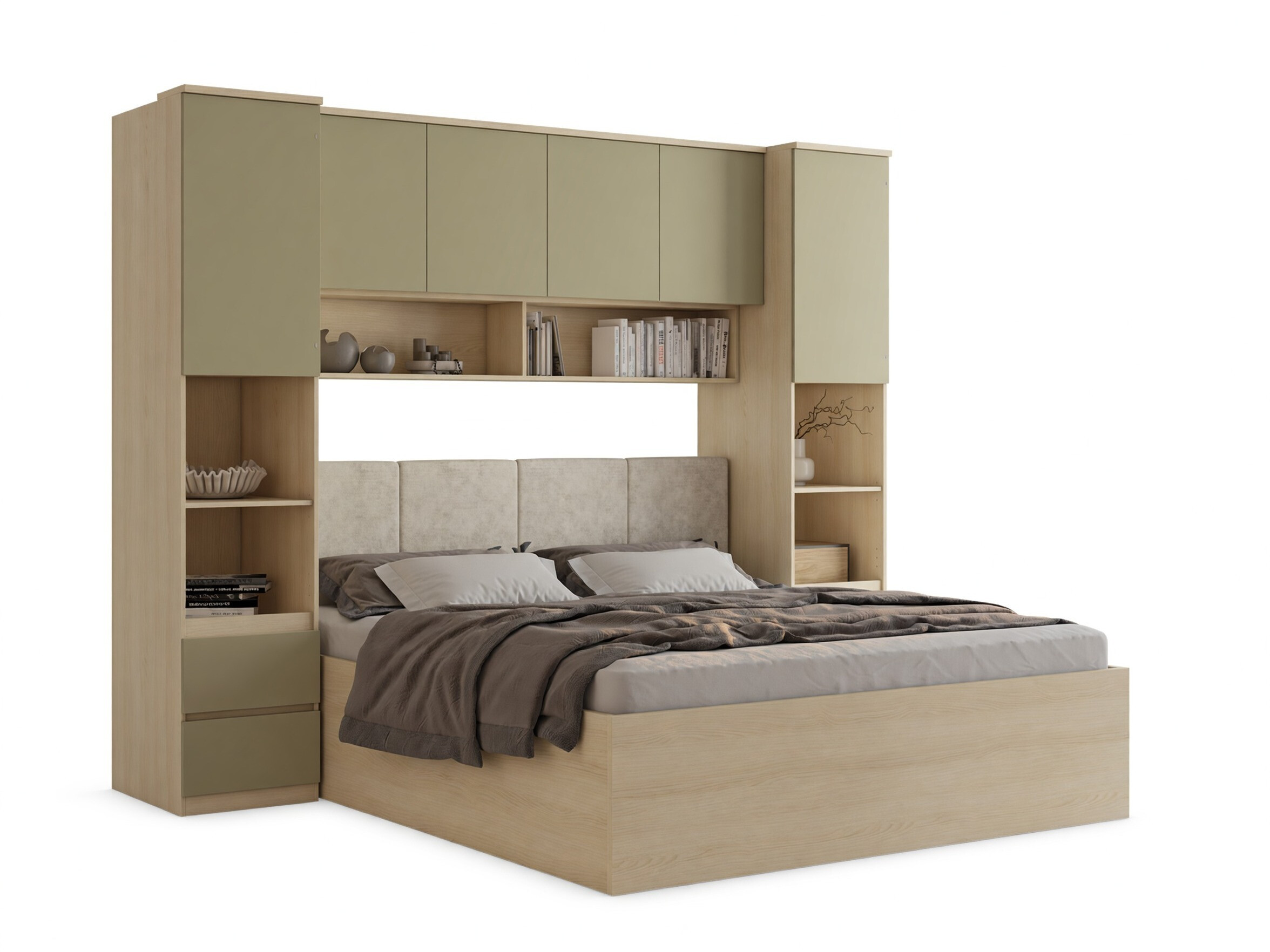 Ensemble de chambre Nolcala 126 (Chêne + Eucalyptus)