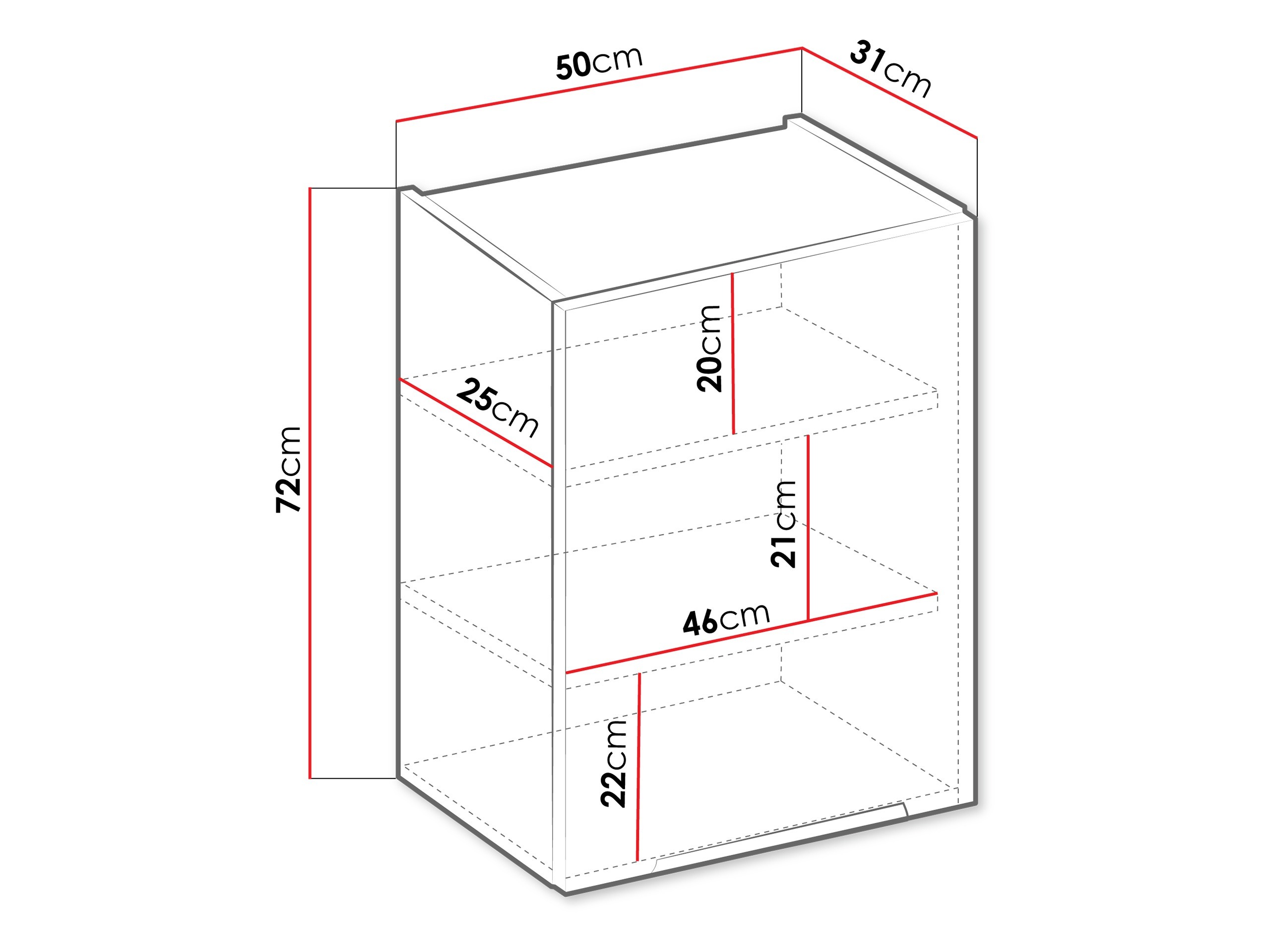 Armoire murale modulaire Sole 122