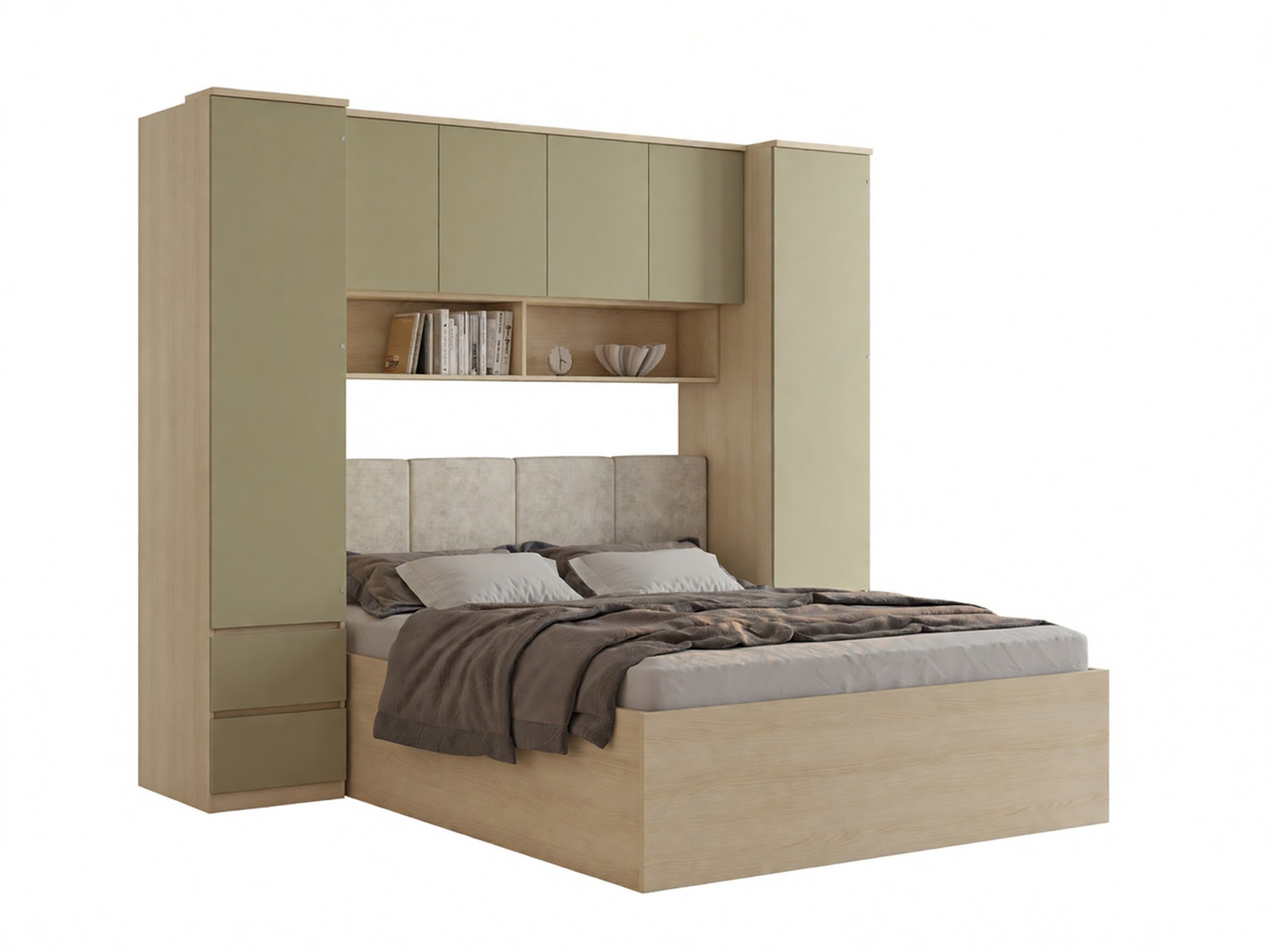 Ensemble de chambre Nolcala 125 (Chêne + Eucalyptus)