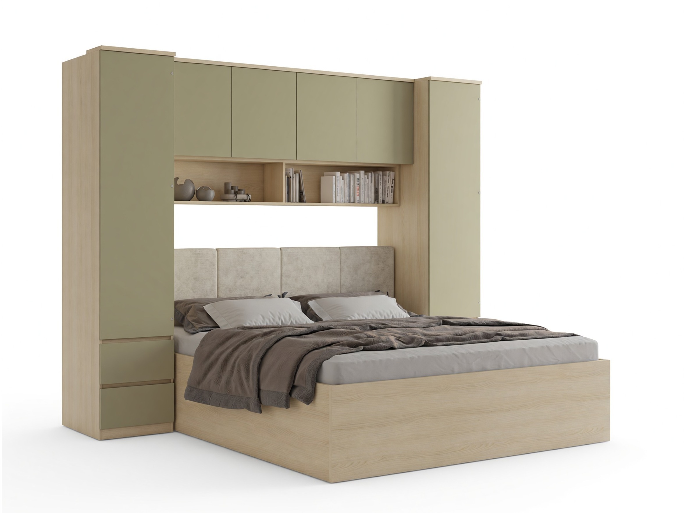 Ensemble de chambre Nolcala 125 (Chêne + Eucalyptus)
