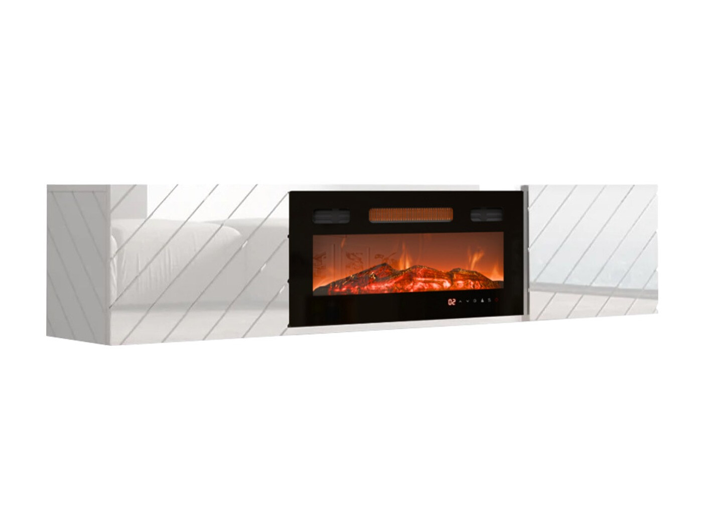 Meuble TV Mensura (Blanc + Noir)