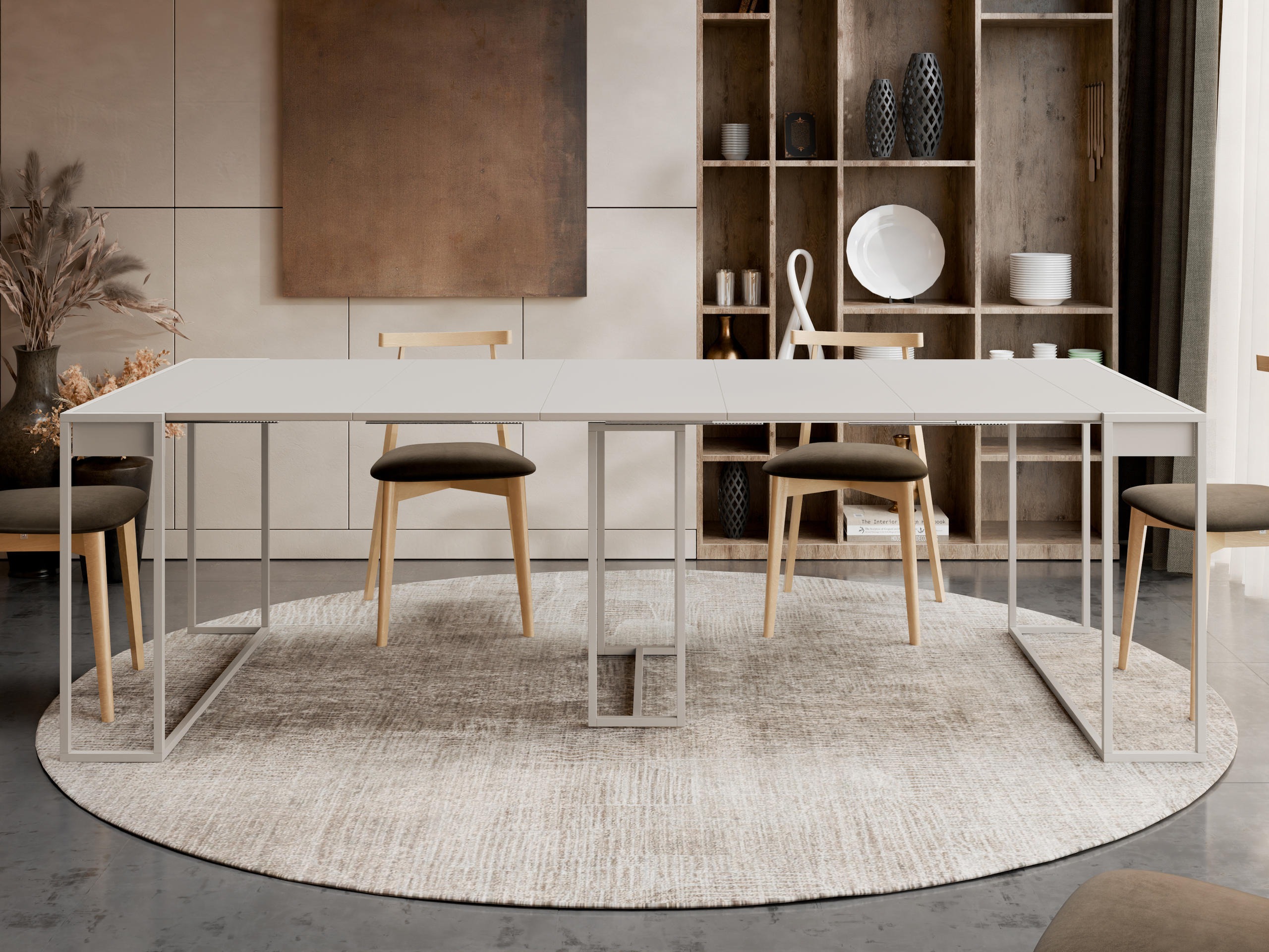 Table pliante Oswego 180 (Cachemire)