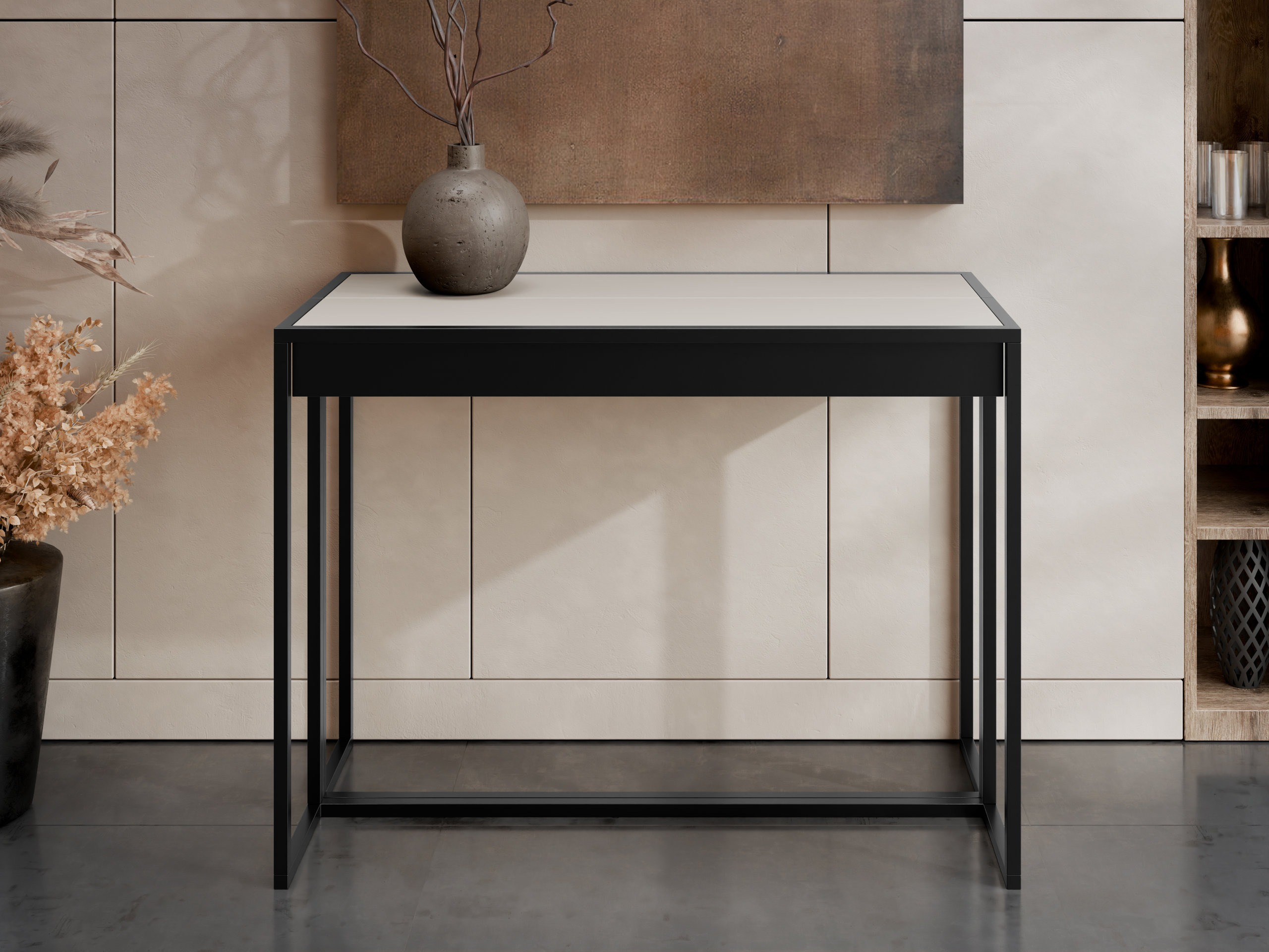 Table pliante Oswego 180 (Noir + Cachemire)