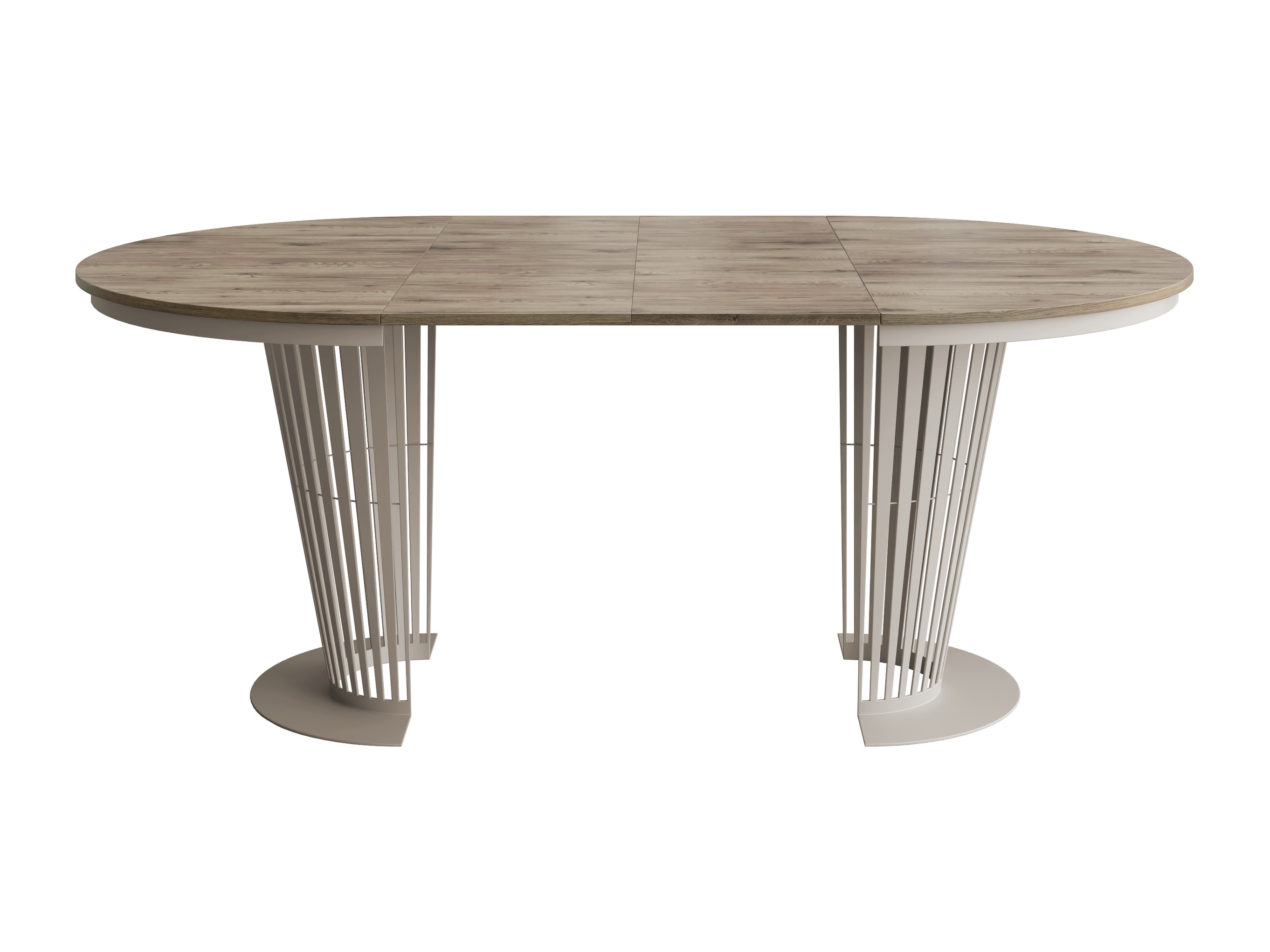 Table Oswego 179 (Cachemire + Chêne foncé)