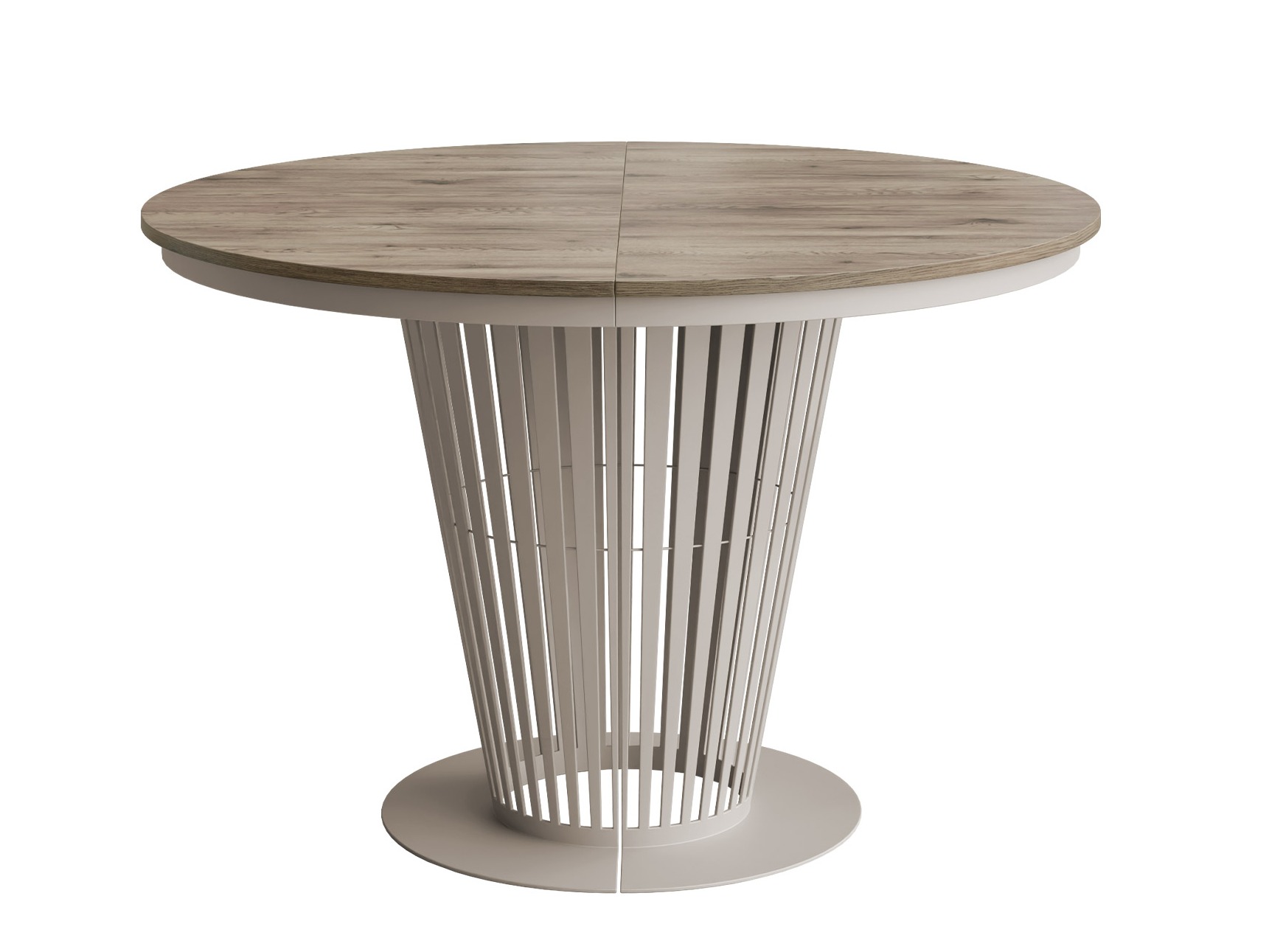 Table Oswego 181 (Cachemire + Chêne foncé)