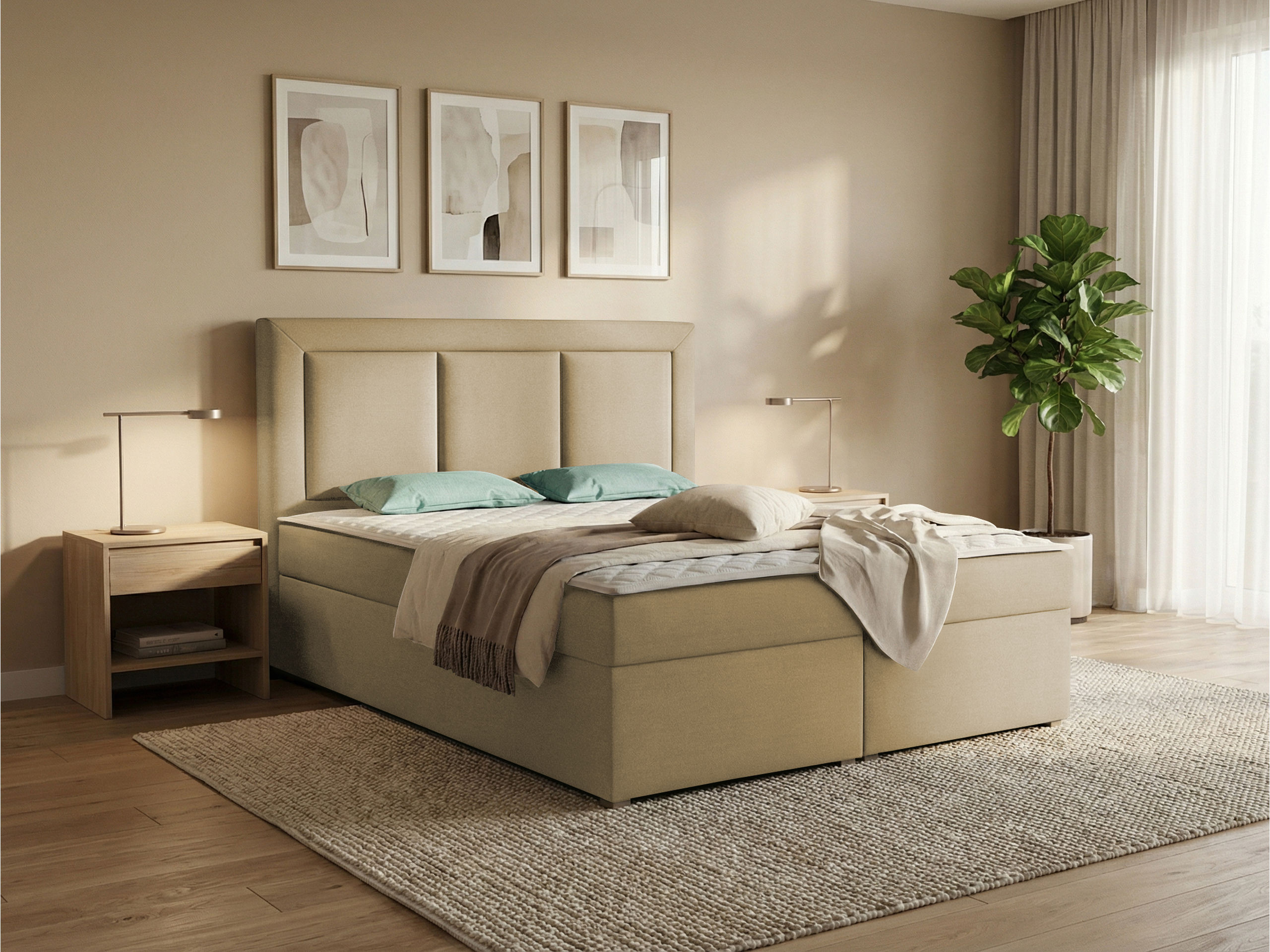 Lit boxspring Pomona 112 (Victoria 14 853)