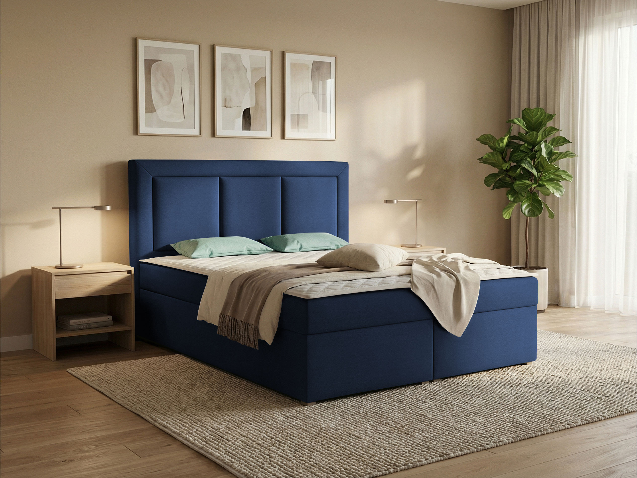 Lit boxspring Pomona 112 (Victoria 14 864)