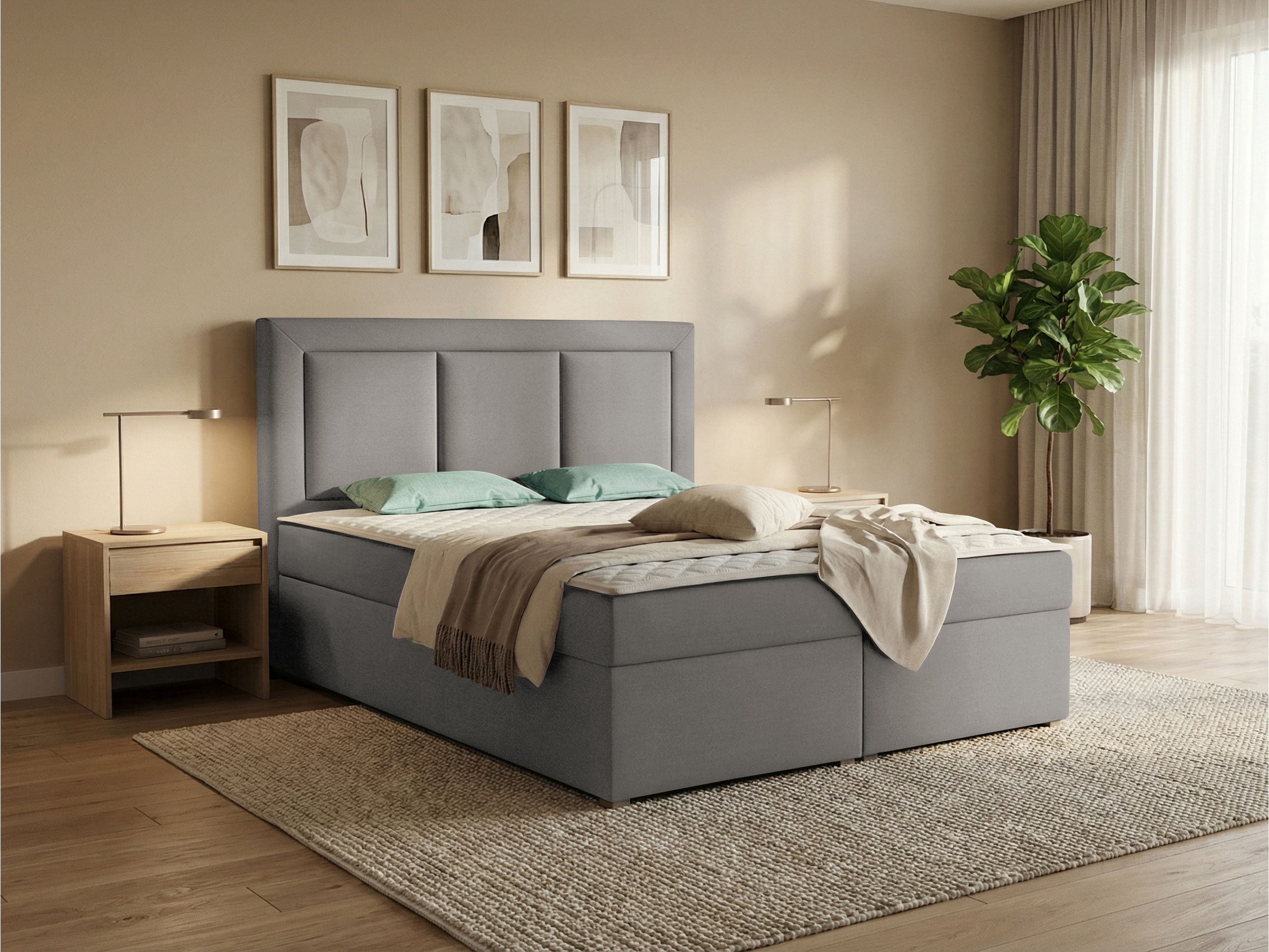 Lit boxspring Pomona 112 (Victoria 14 867)