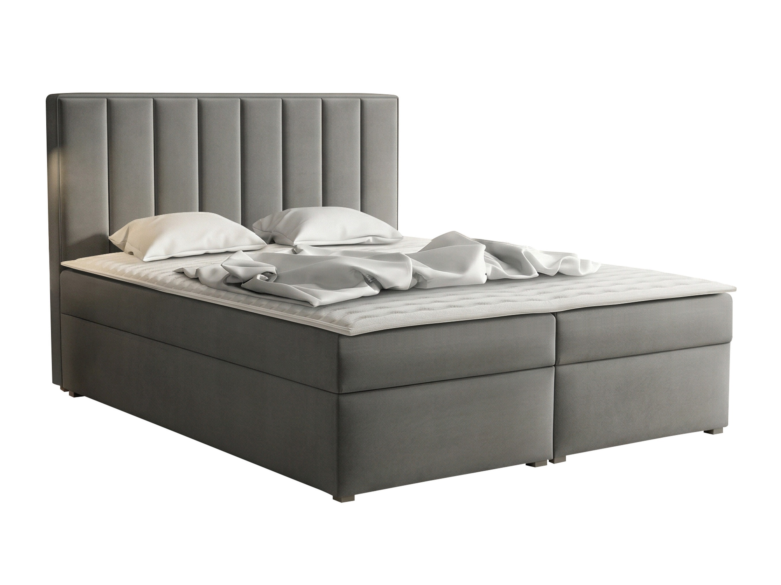 Lit boxspring Pomona 116 (Magic velours 2217)