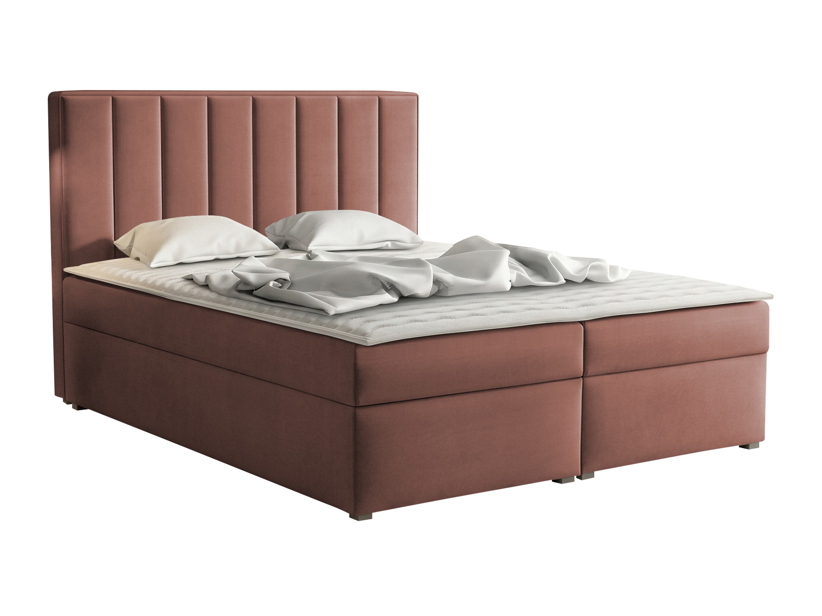Lit boxspring Pomona 116 (Magic velours 2258)
