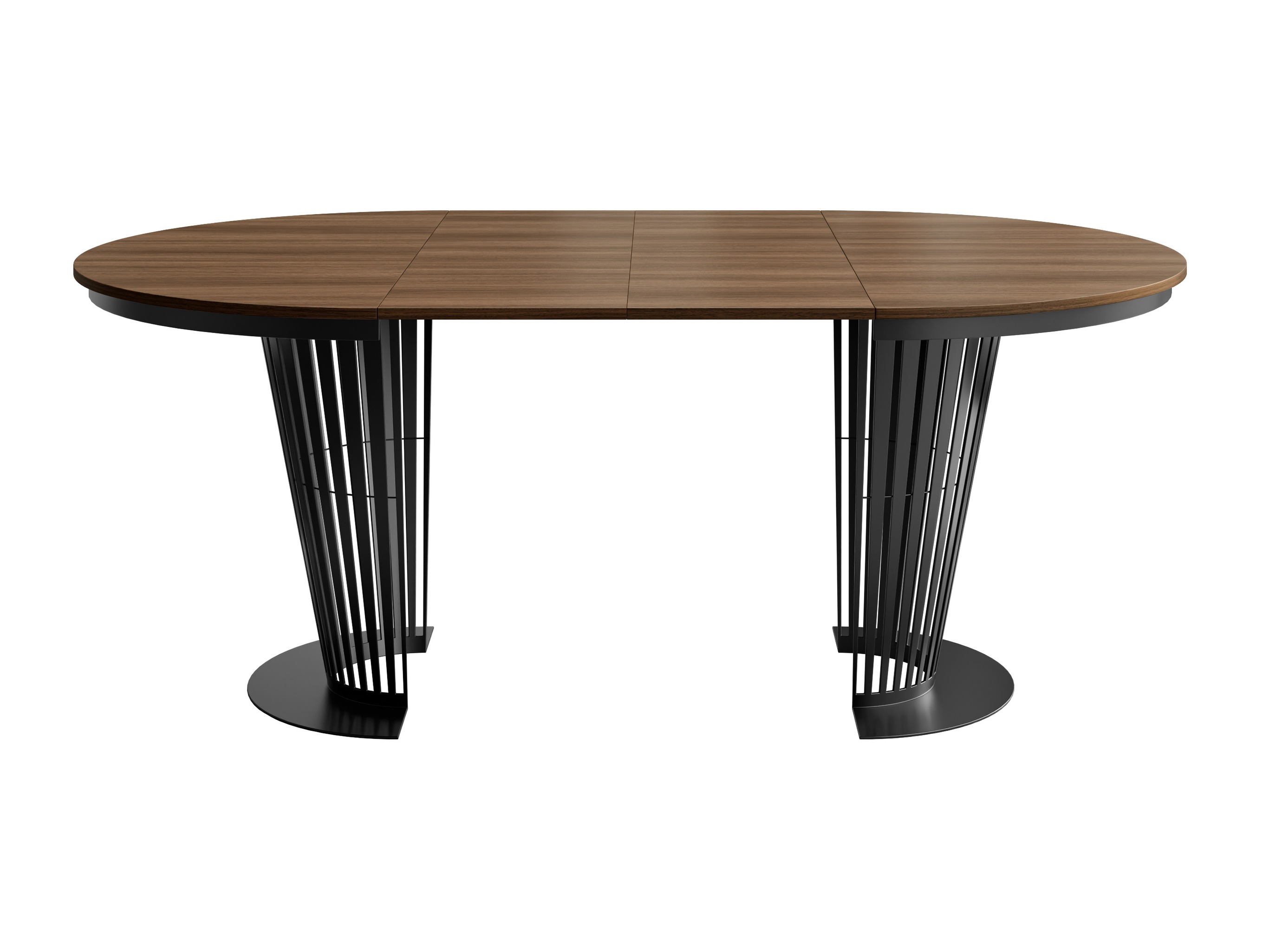 Table Oswego 181 (Noir + Noix sombre)