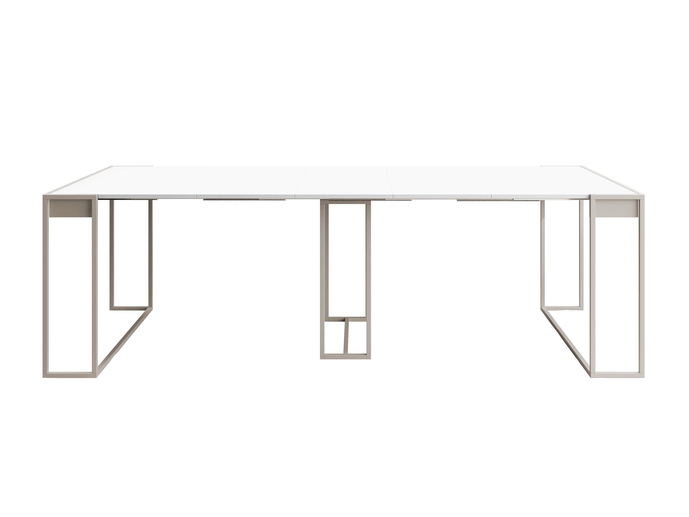Table pliante Oswego 180 (Blanc + Cachemire)