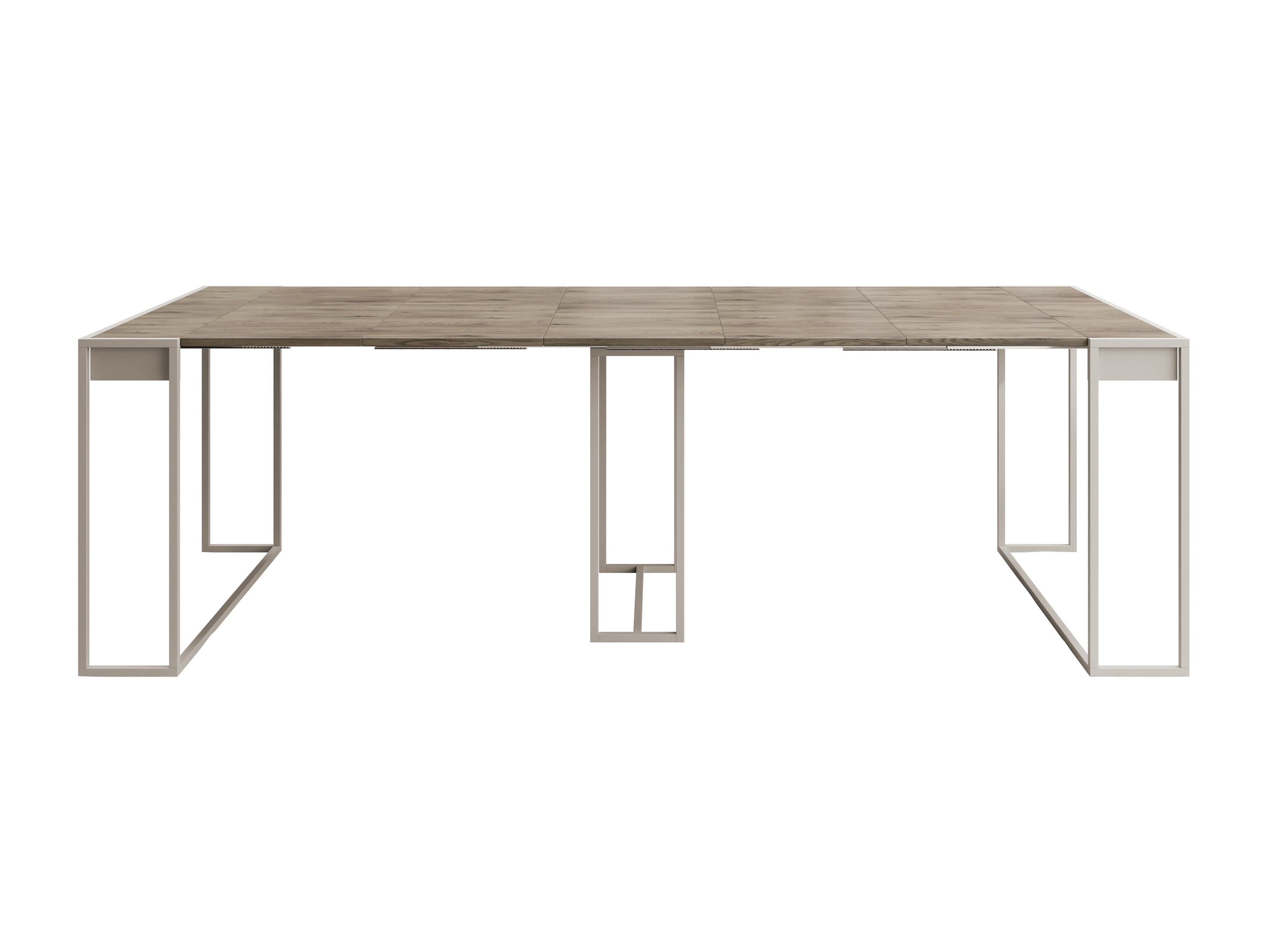 Table pliante Oswego 180 (Chêne foncé + Cachemire)