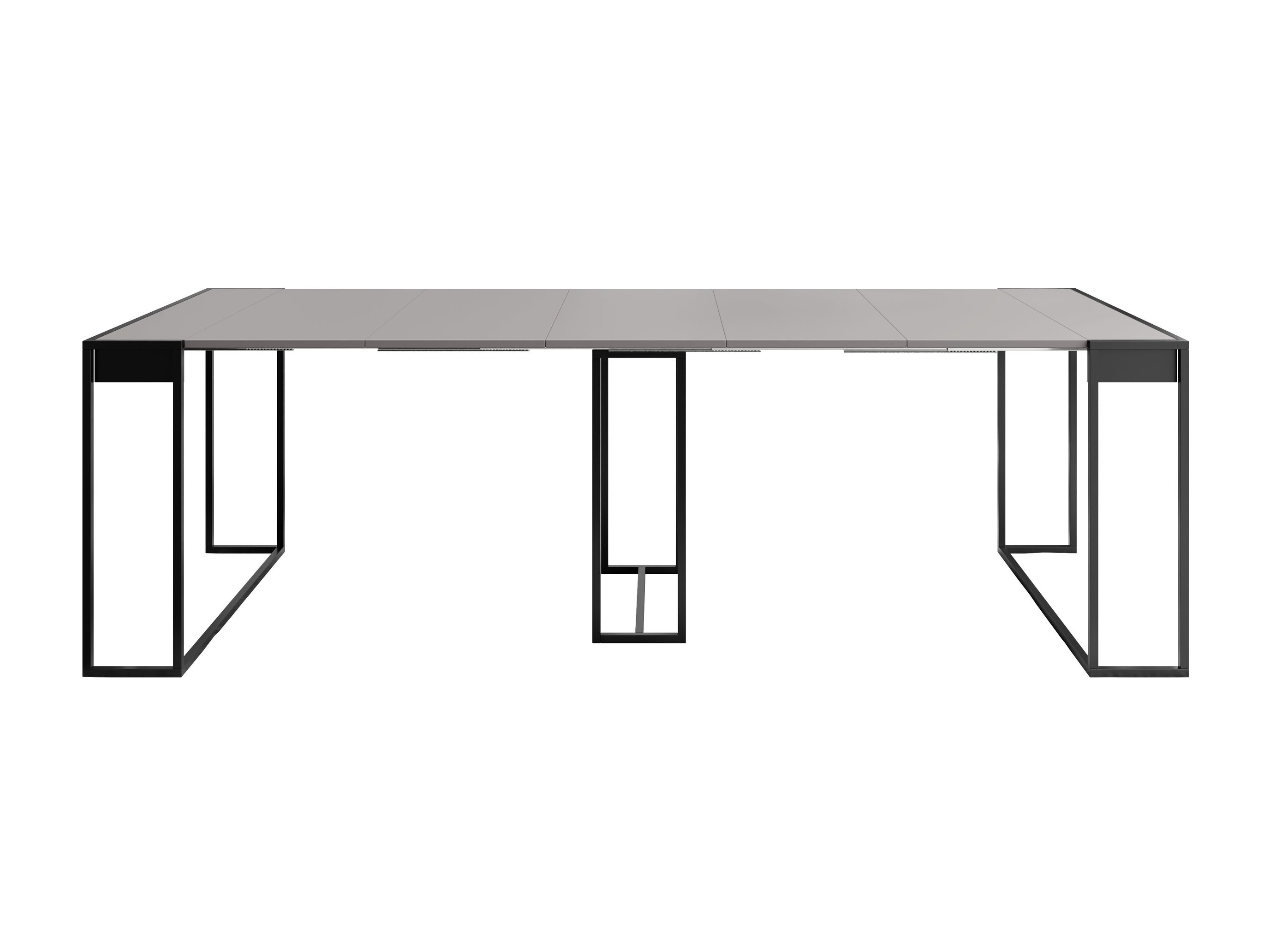 Table pliante Oswego 180 (Noir + Graphite)