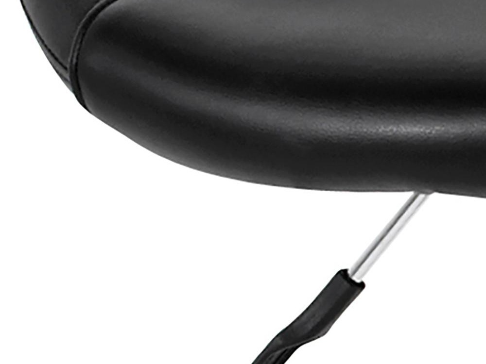 Chaise de bar mi-hauteur Norsica 110 (Noir)