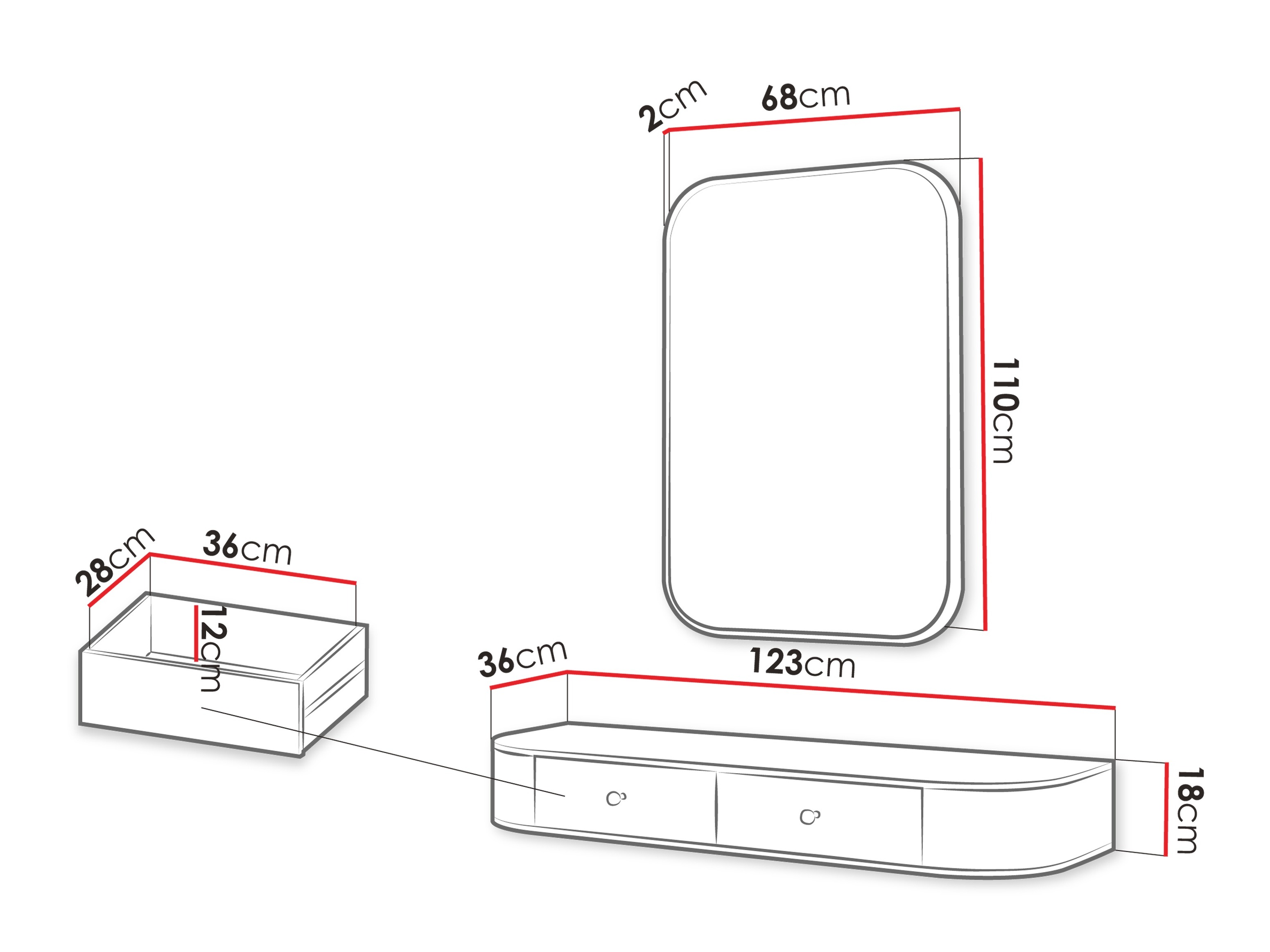 Coiffeuse Comfivo Mirsoni 107