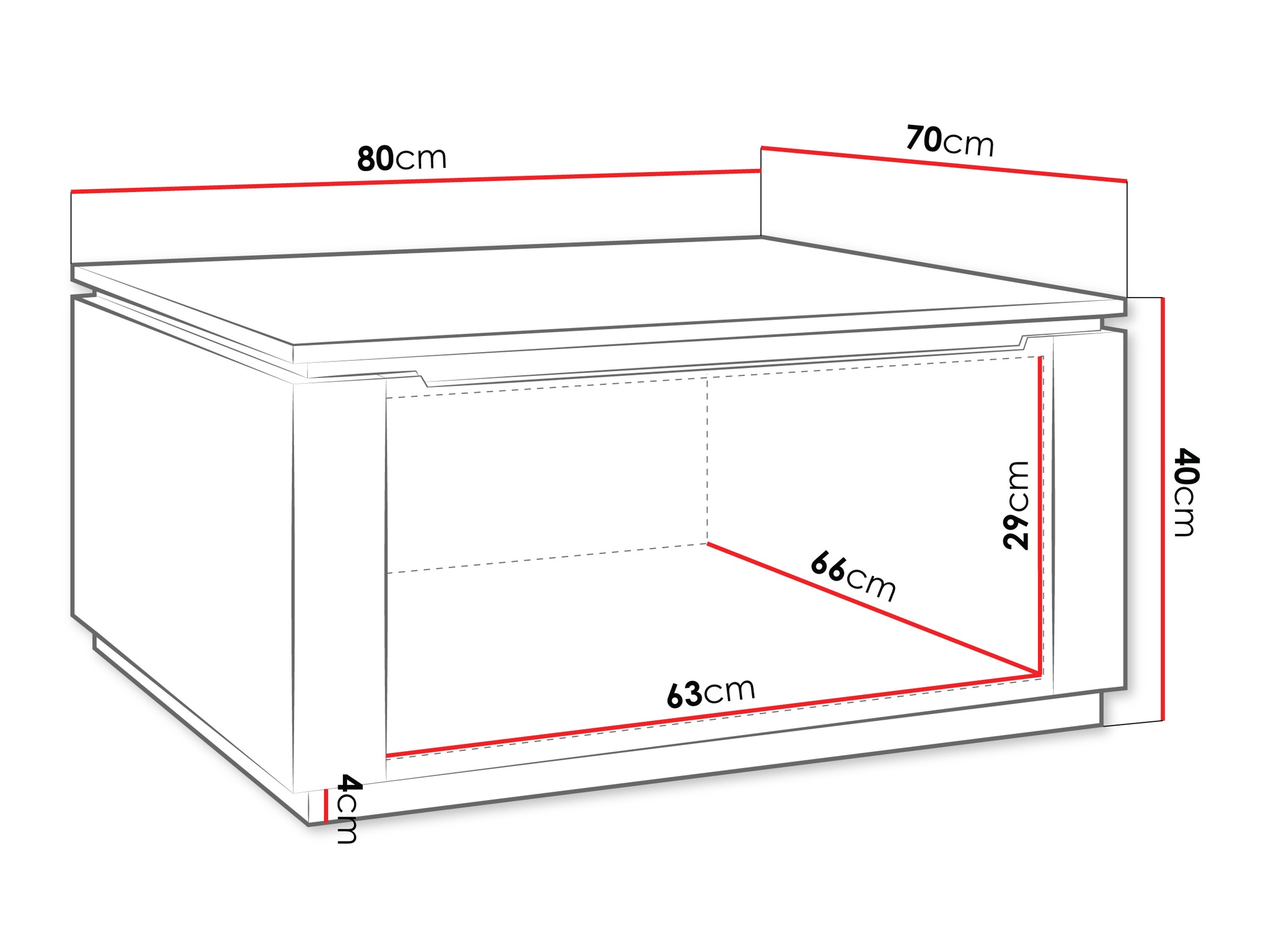 Table basse Comfivo Elivelo 106
