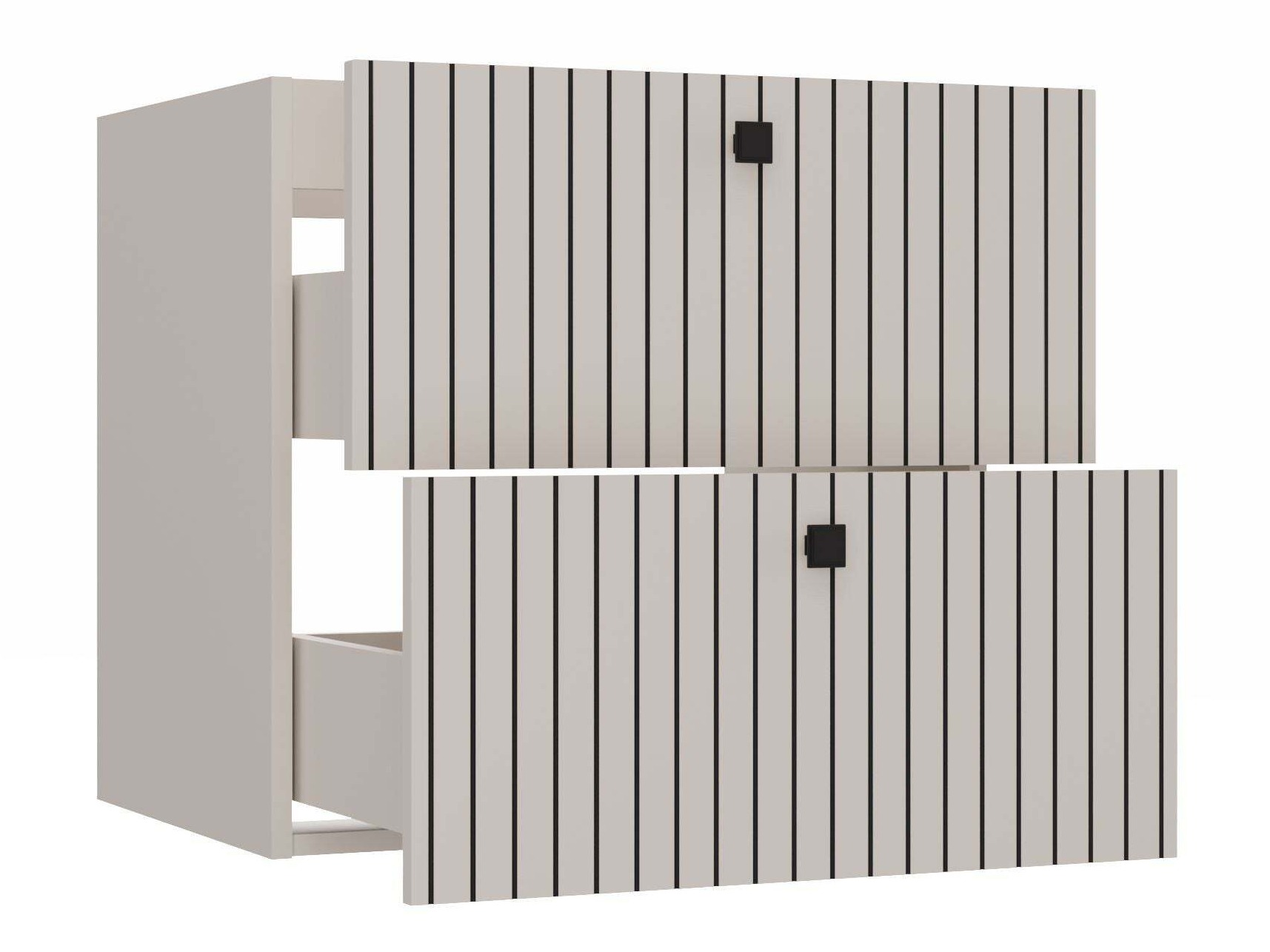 Armoire de salle de bains murale pour lavabo Mandeville 314 (Cachemire)