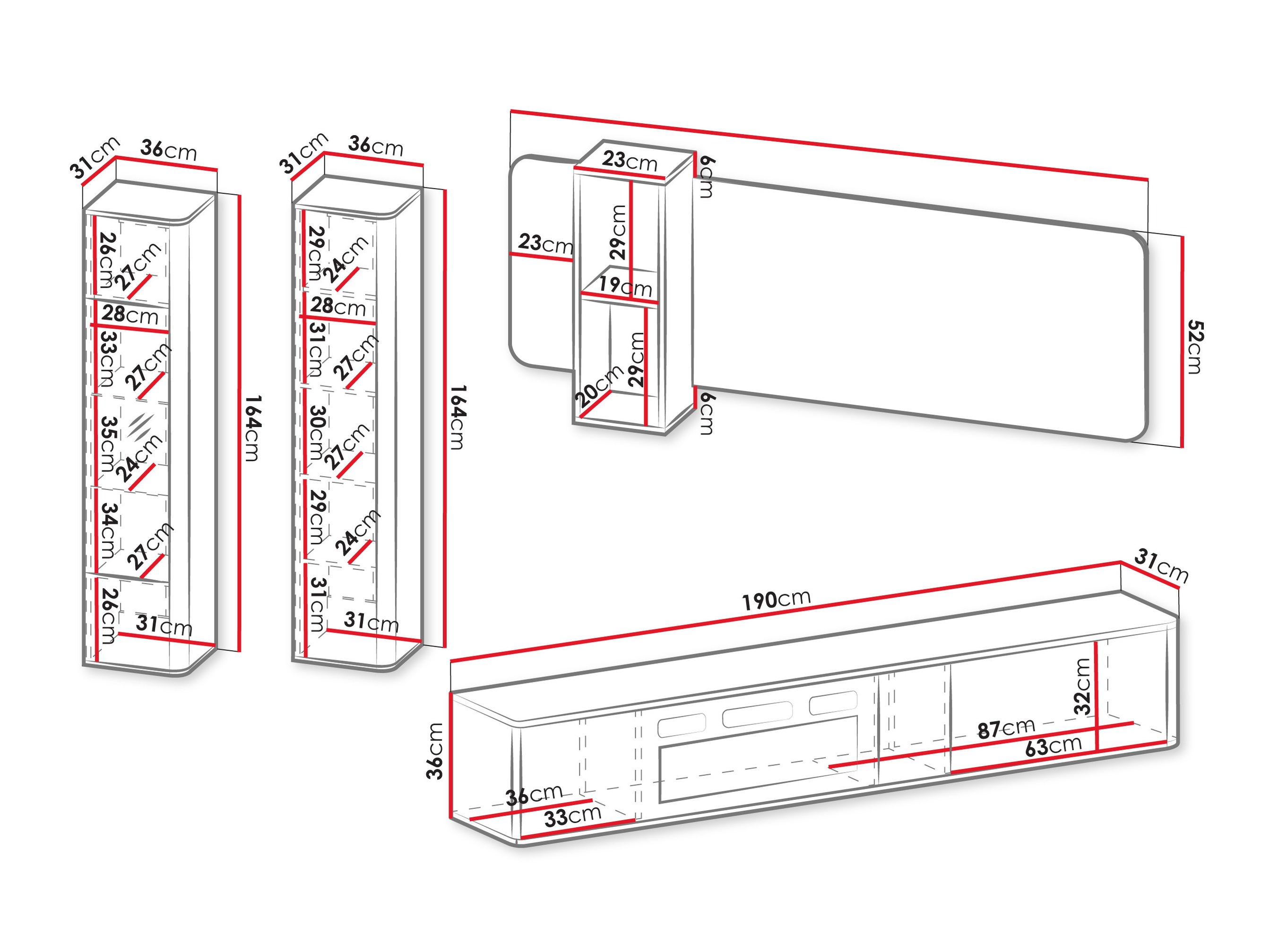 Ensemble de salon Dormele 112