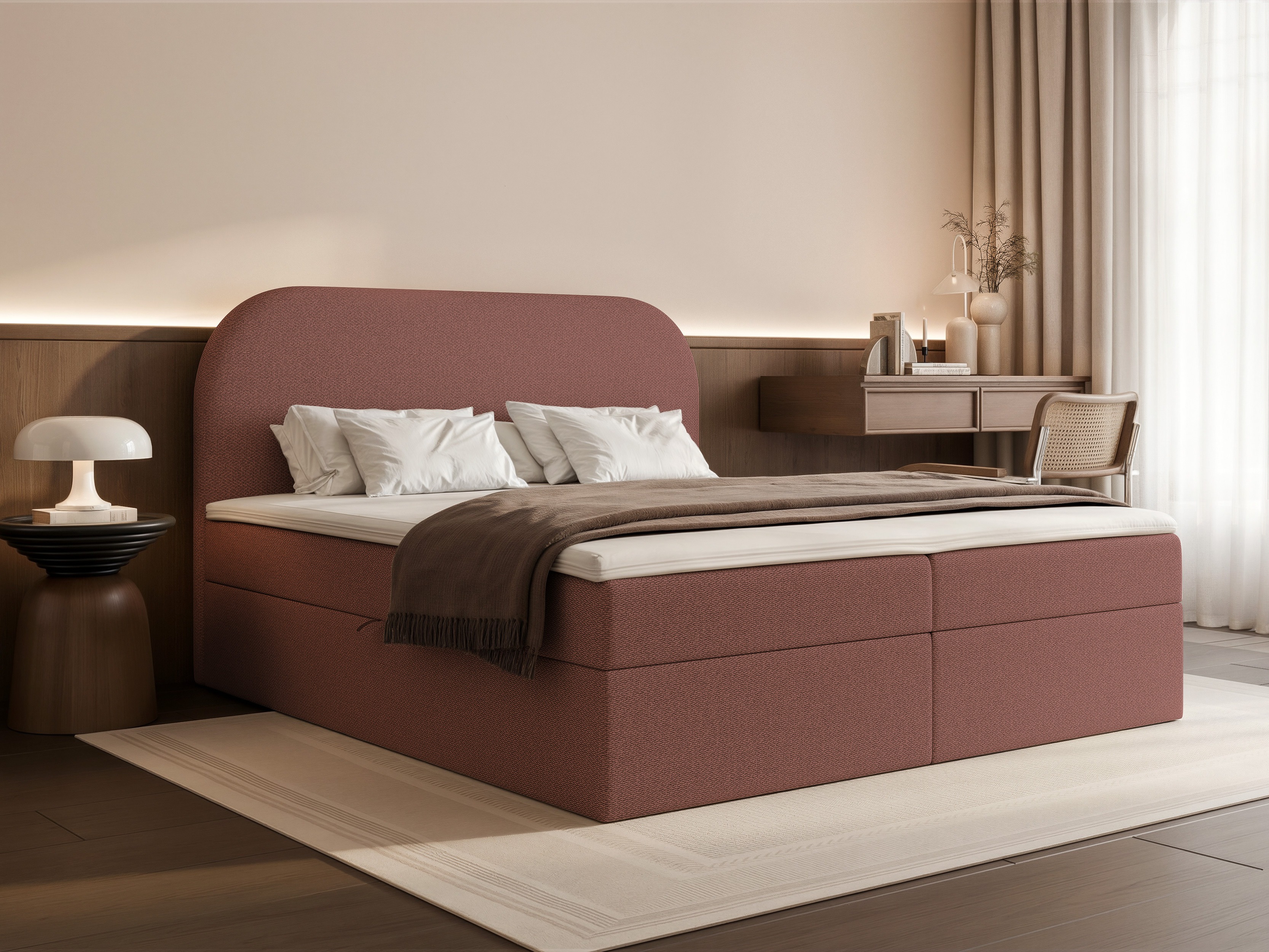 Lit boxspring Martinez 131 (Lumi 56)
