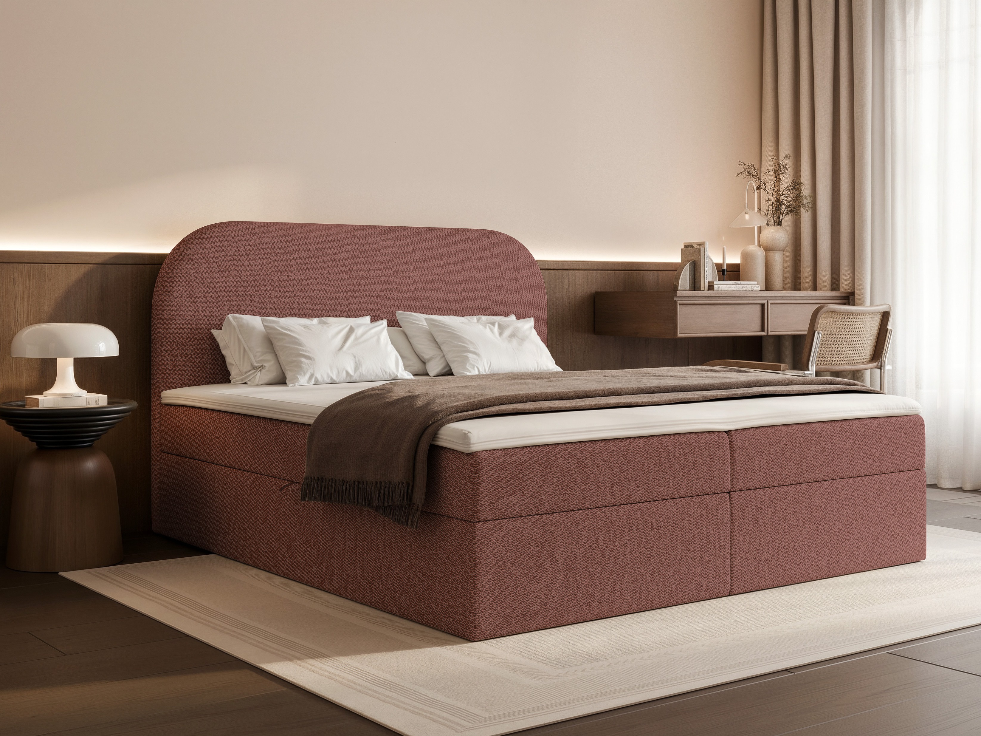 Lit boxspring Martinez 131 (Lumi 56)