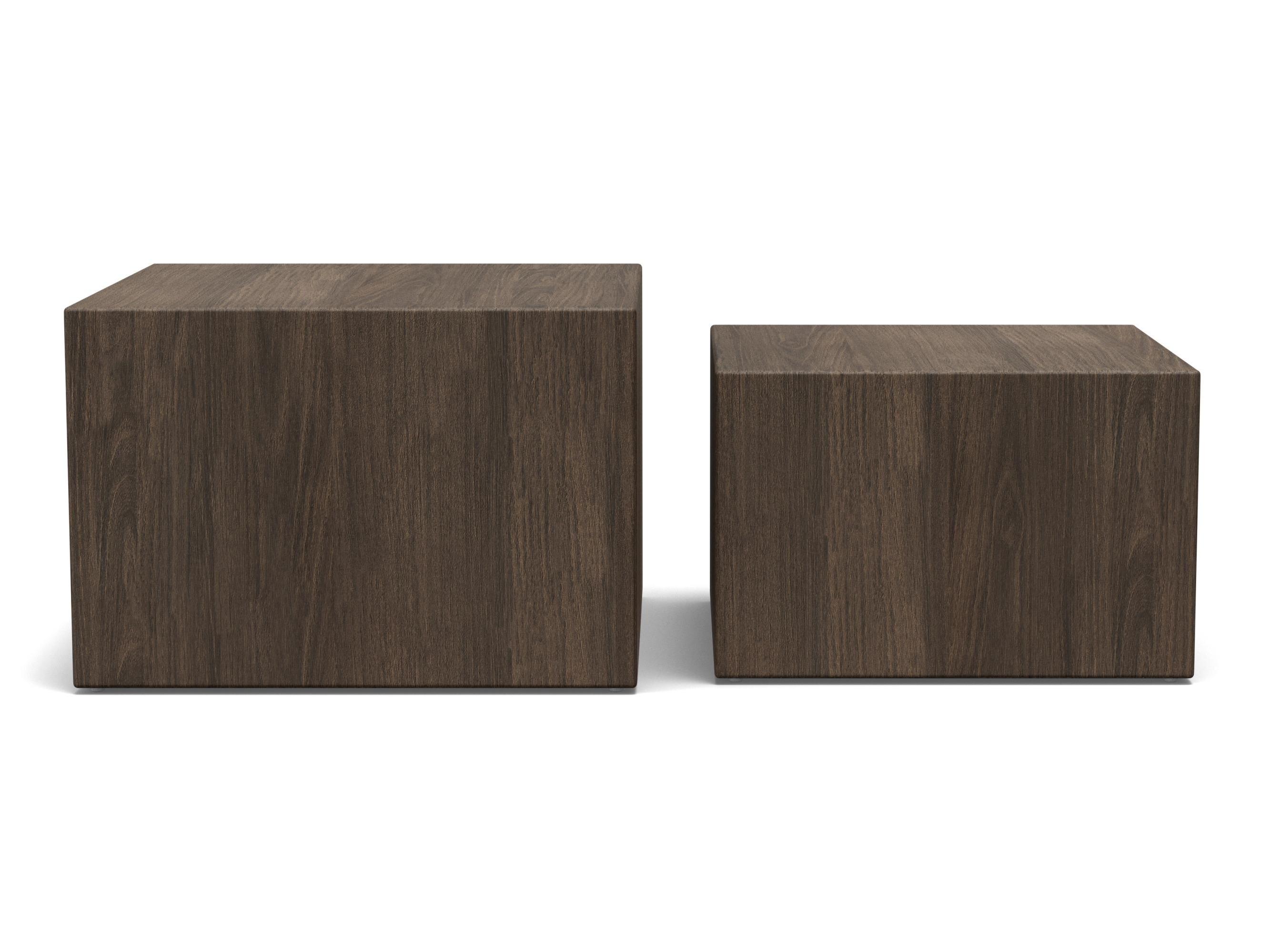 Ensemble tables basses Norsica 603 (Marron)