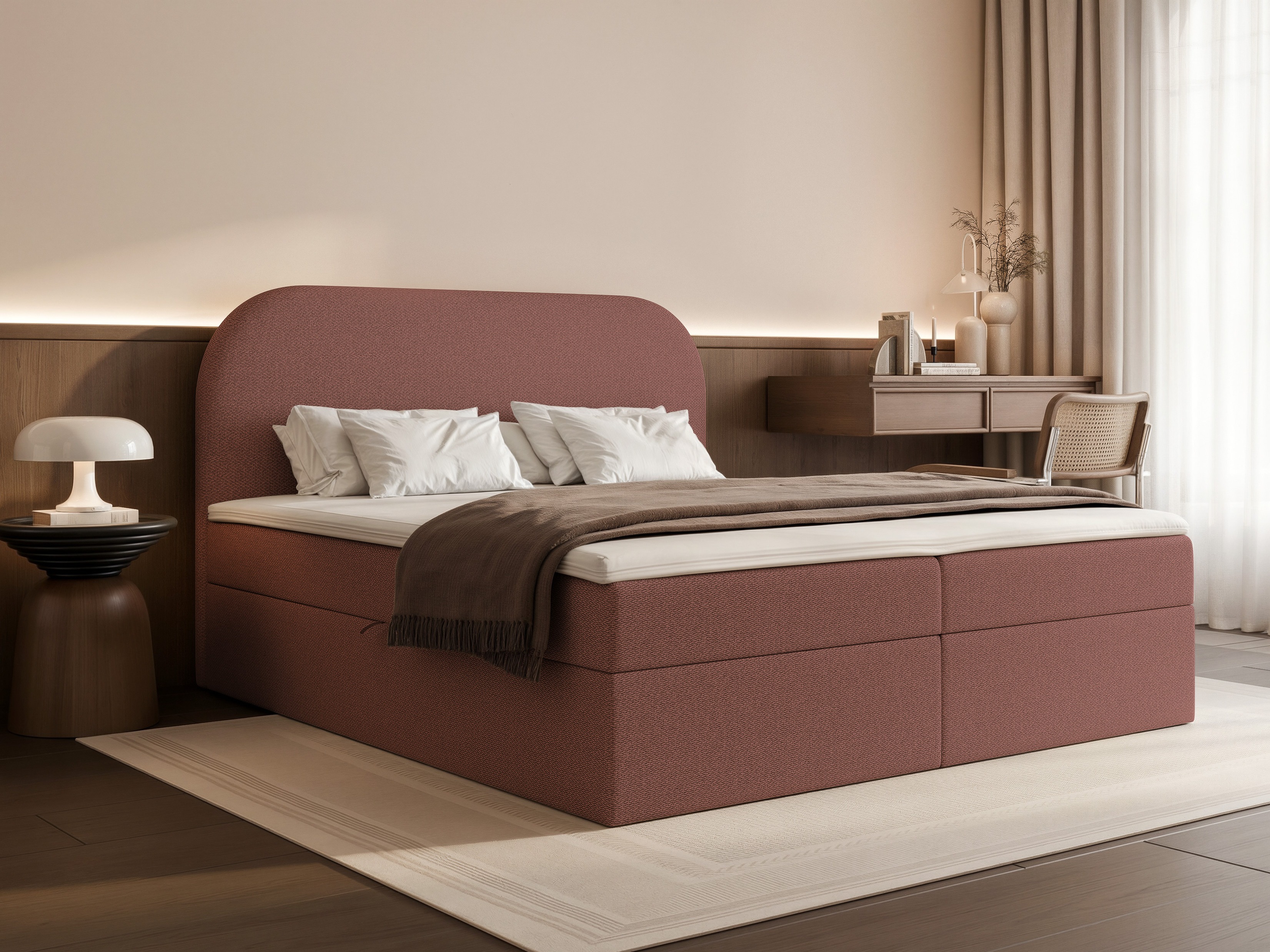 Lit boxspring Martinez 131 (Lumi 56)