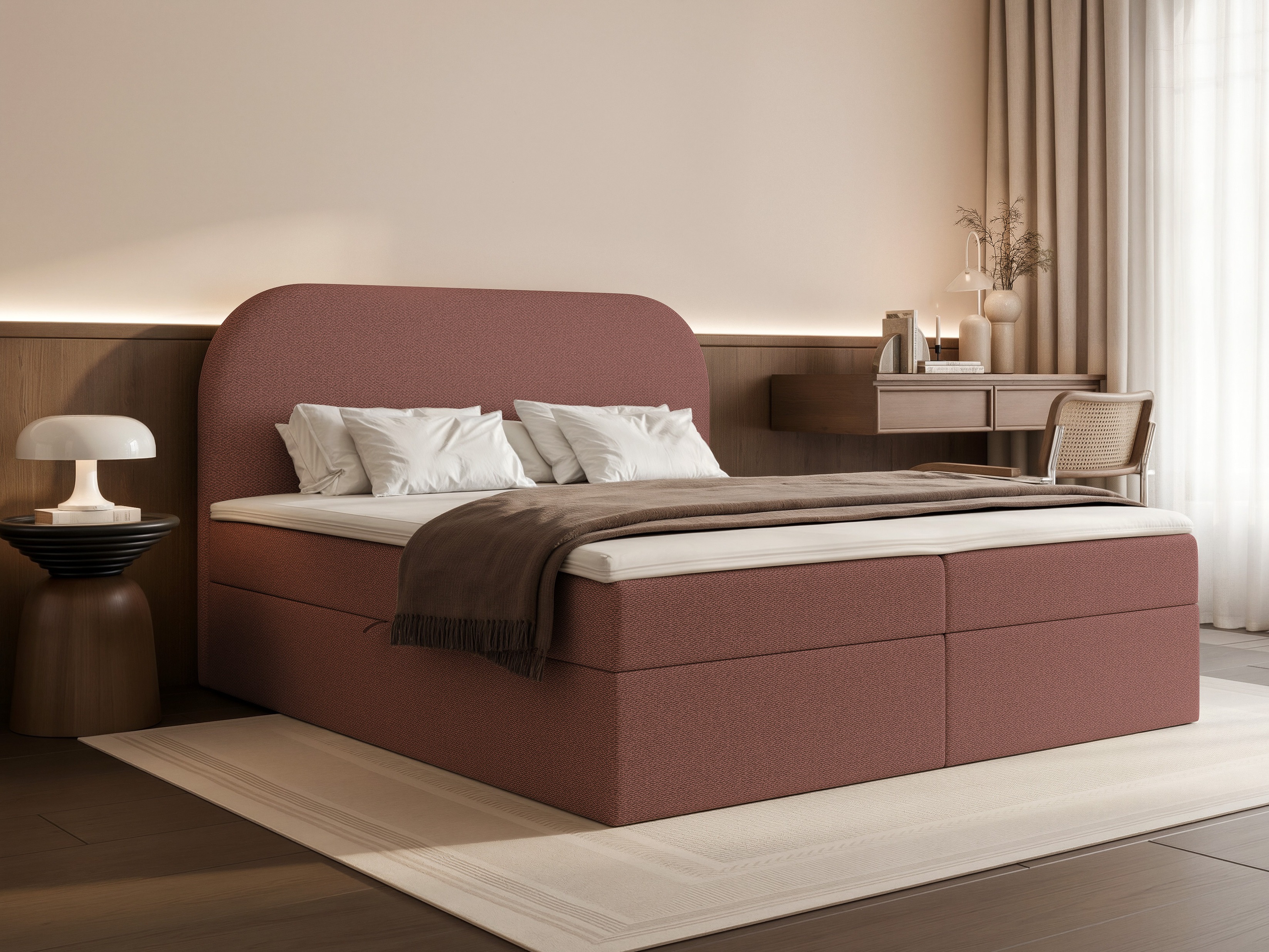 Lit boxspring Martinez 131 (Lumi 56)