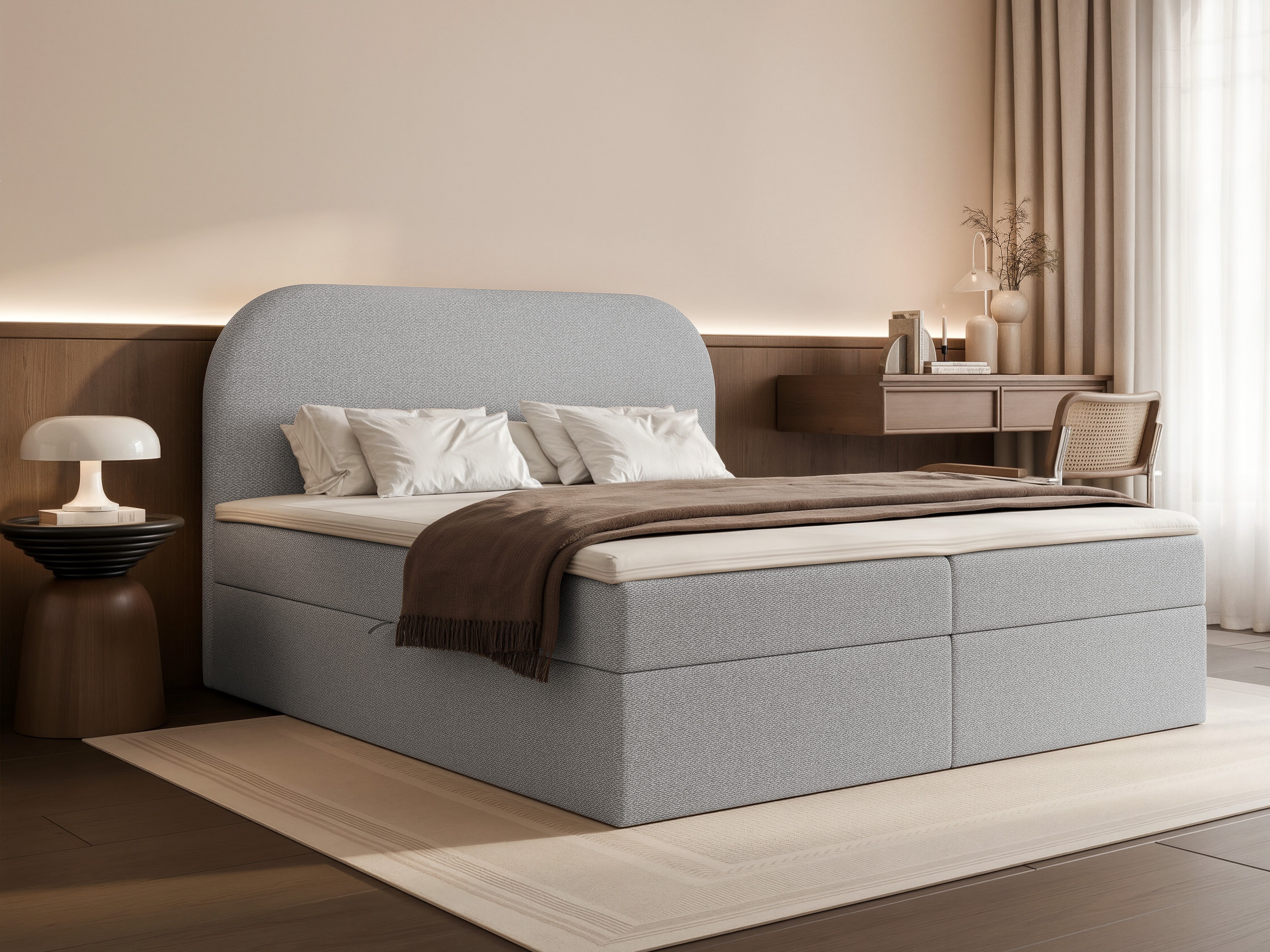 Lit boxspring Martinez 131 (Lumi 84)