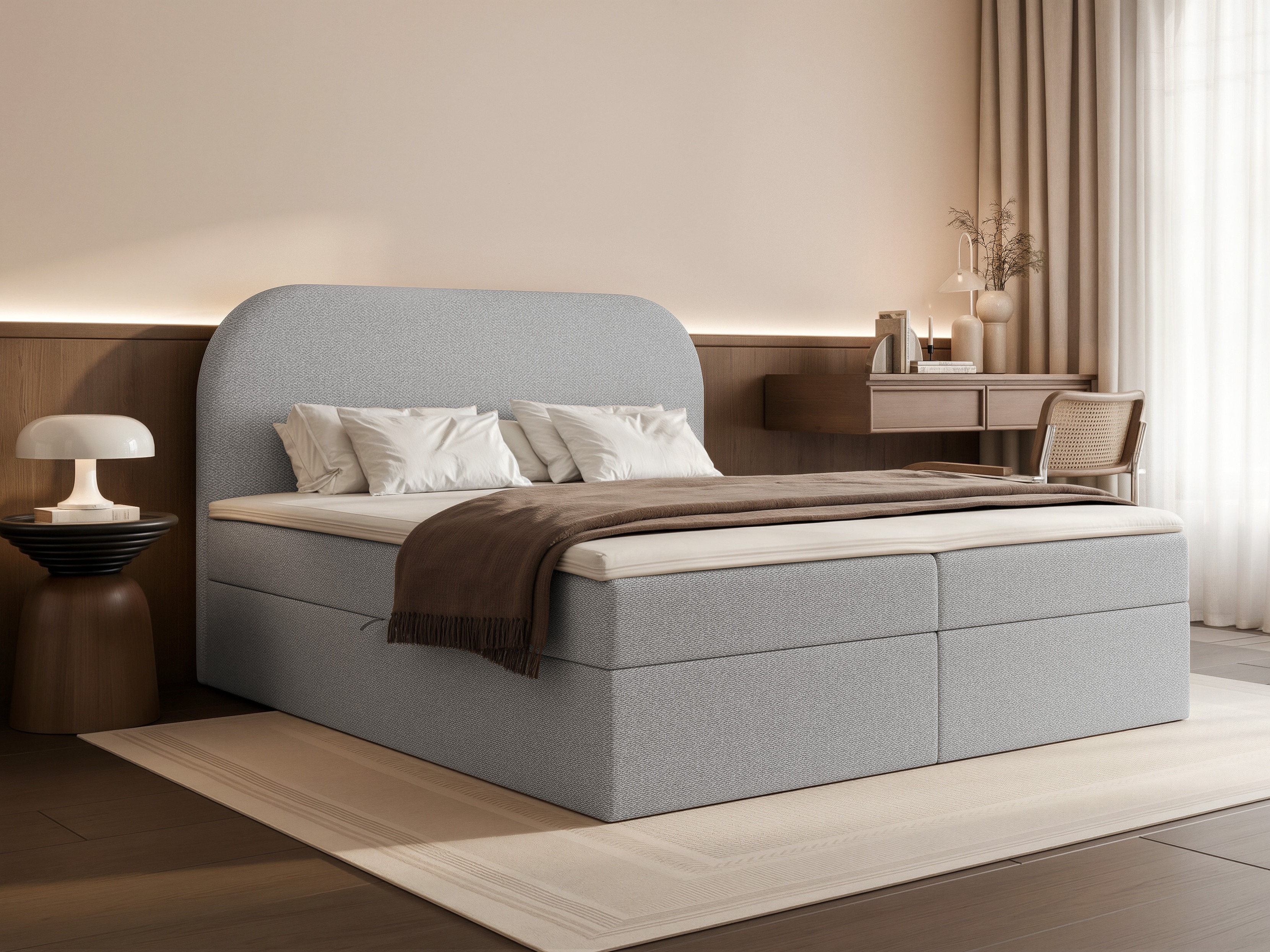 Lit boxspring Martinez 131 (Lumi 84)