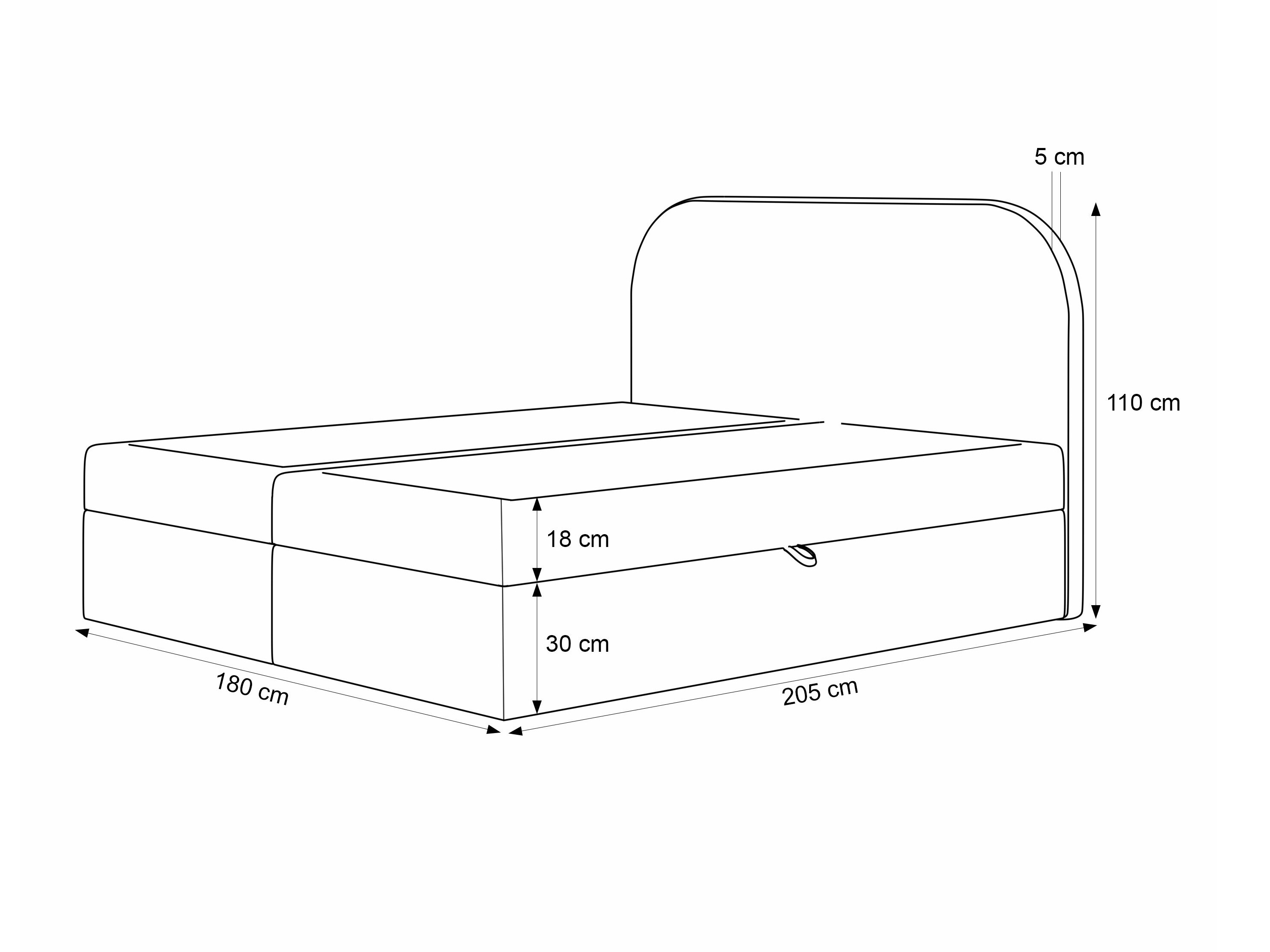 Lit boxspring Martinez 131 (Monte 09)
