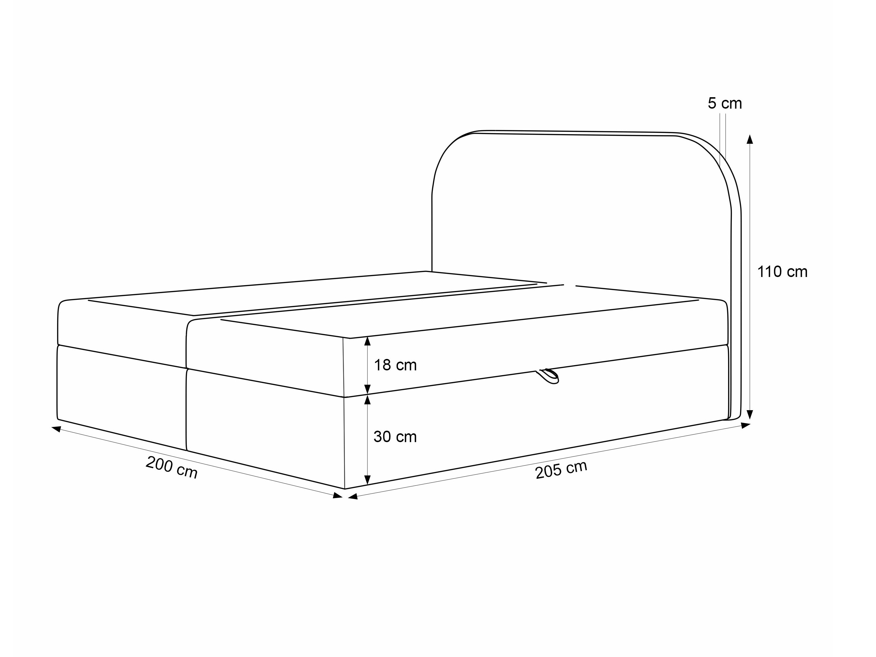 Lit boxspring Martinez 131 (Monte 09)