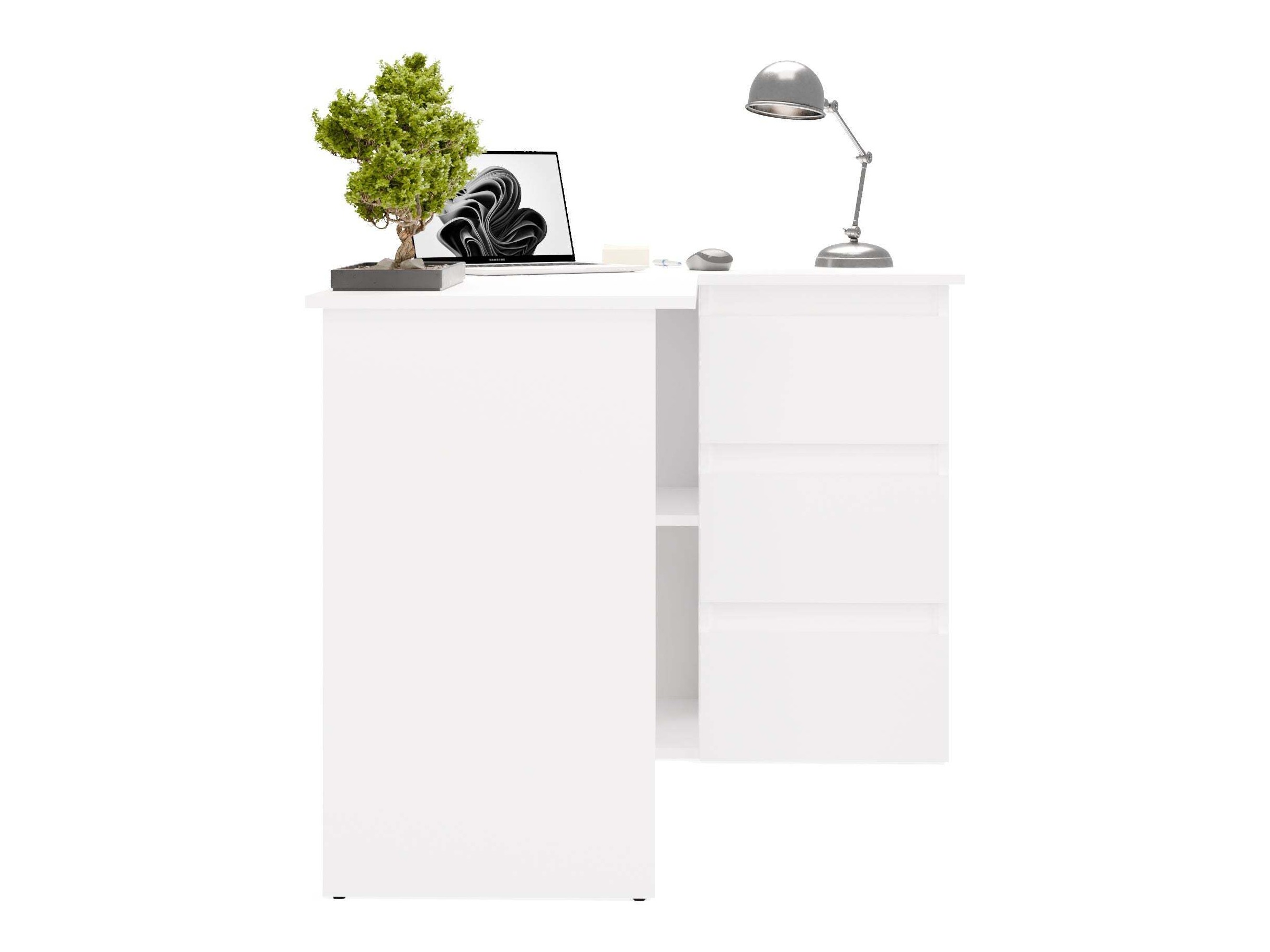 Bureau d'angle Mandeville 365 (Blanc)