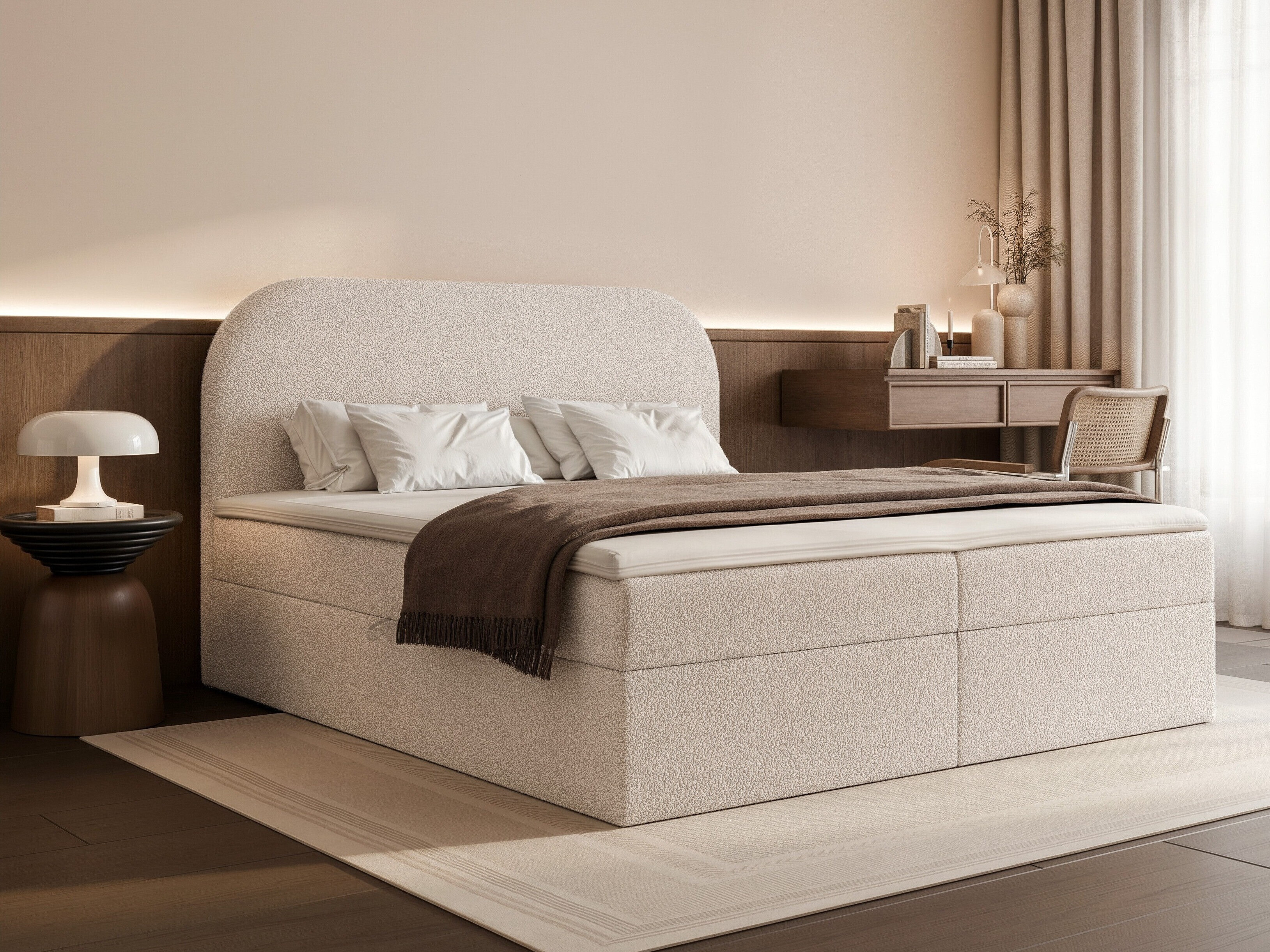 Lit boxspring Martinez 131 (Nonw or never 03)