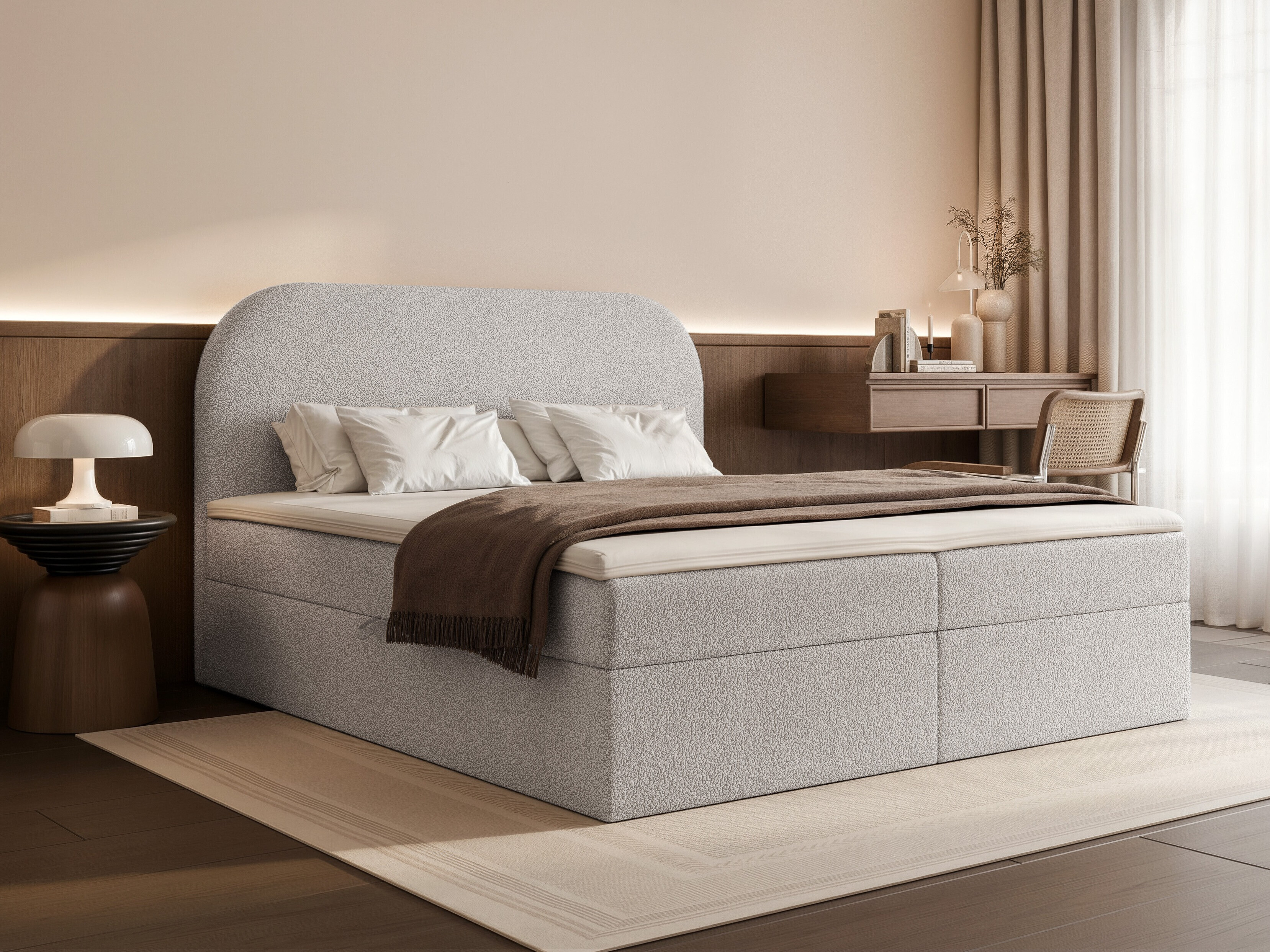 Lit boxspring Martinez 131 (Nonw or never 83)