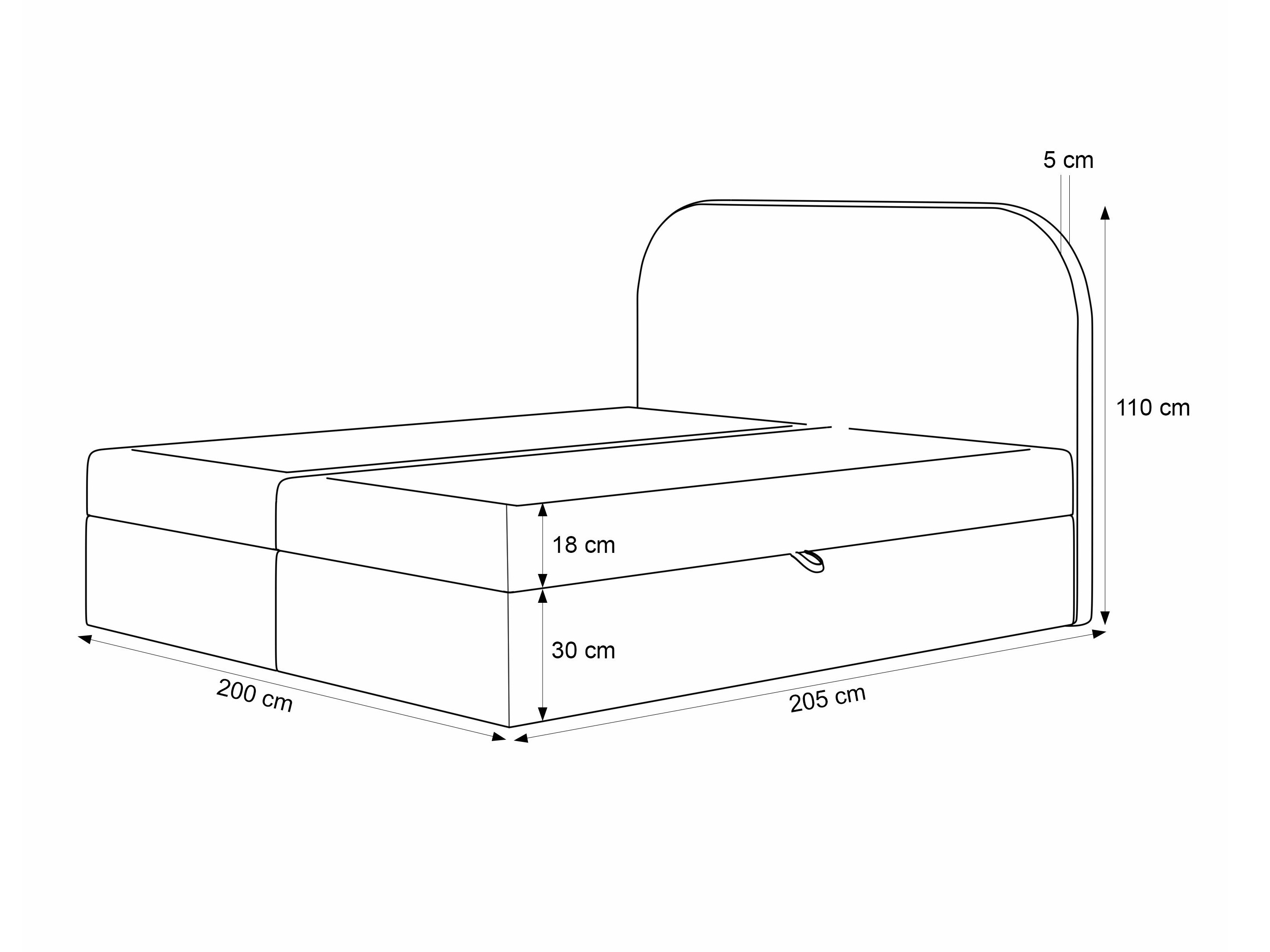 Lit boxspring Martinez 131 (Puente 33)