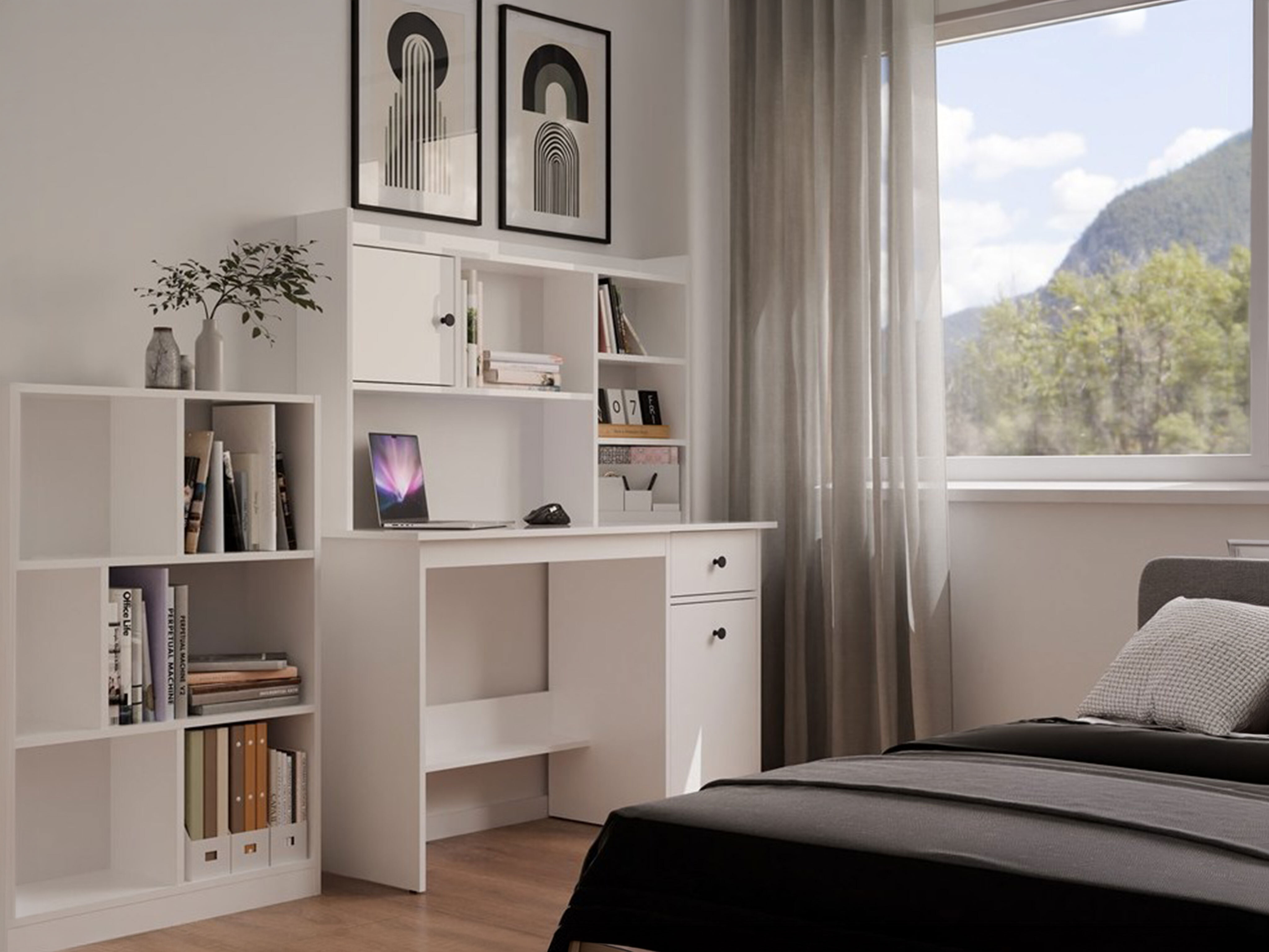 Bureau Mandeville 376 (Blanc)