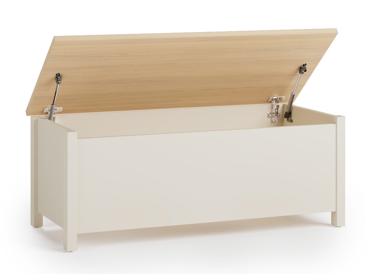 Boîte de rangement Velferi 120 (Blanc + Rose)