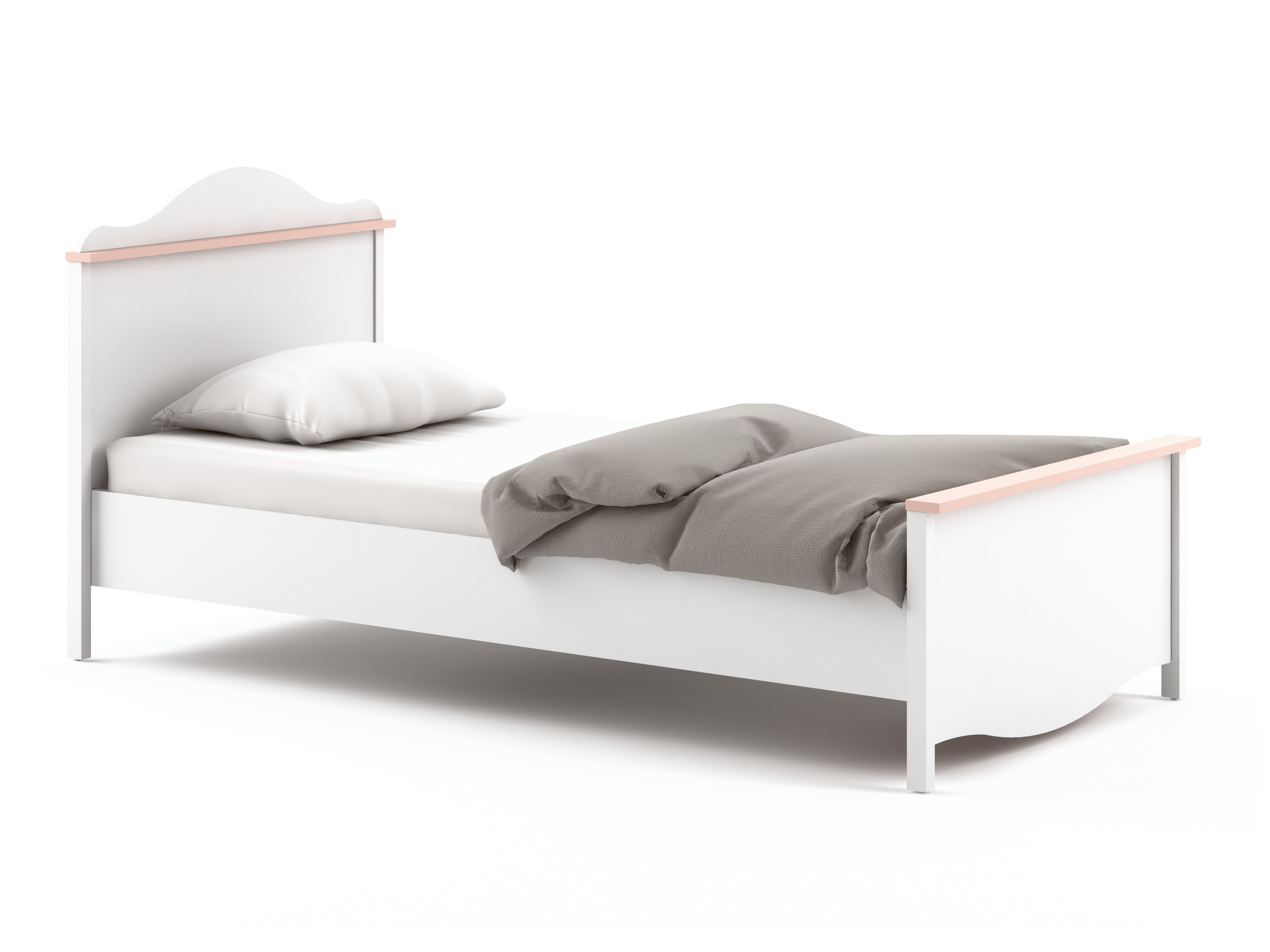 Lit Velferi 118 (Blanc + Rose)