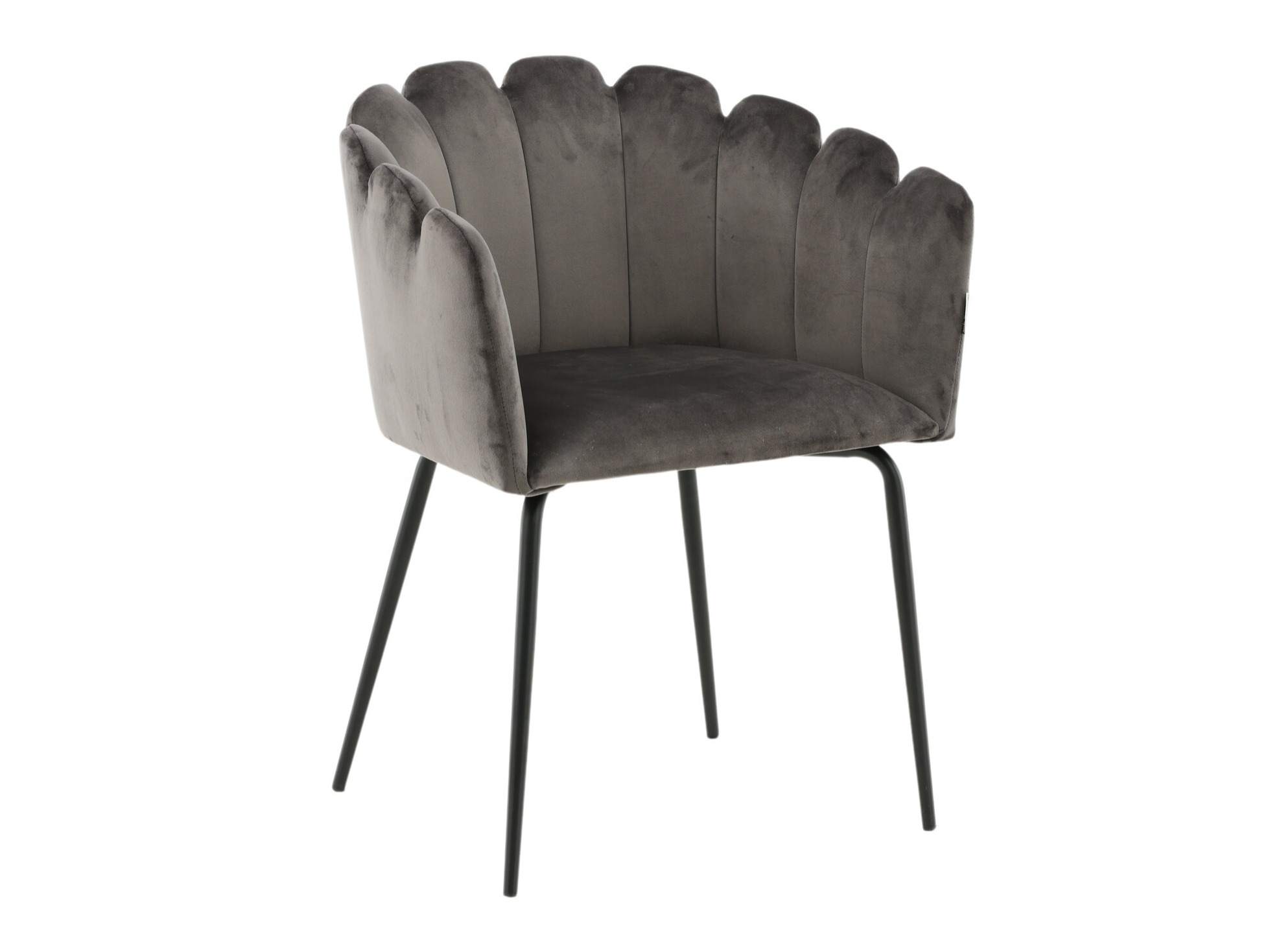 Chaise Dallas 134 (Gris + Noir)