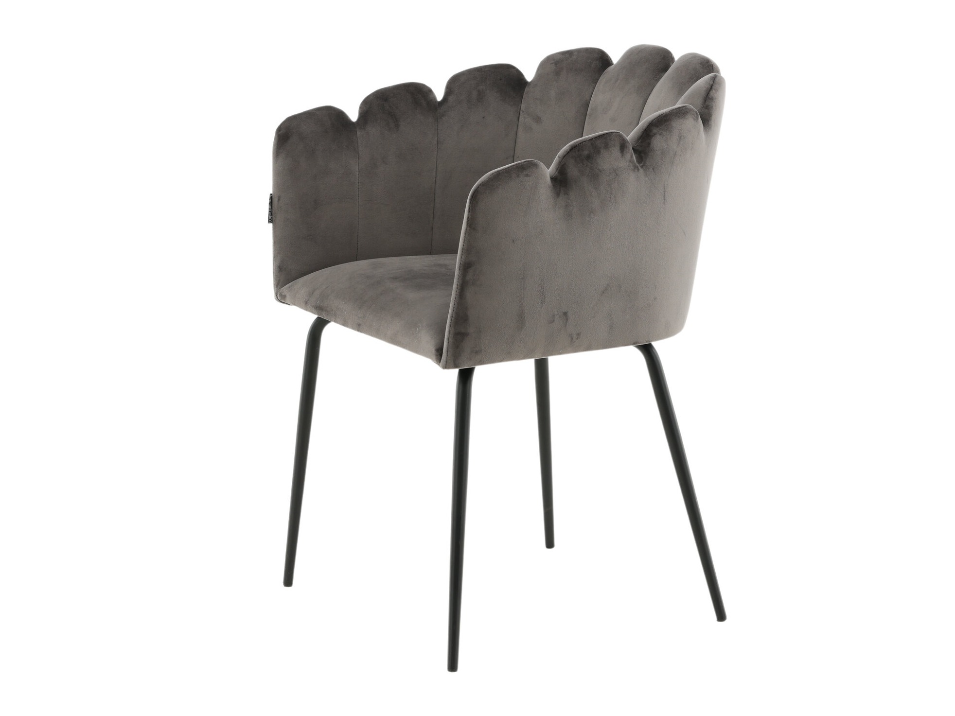 Chaise Dallas 134 (Gris + Noir)